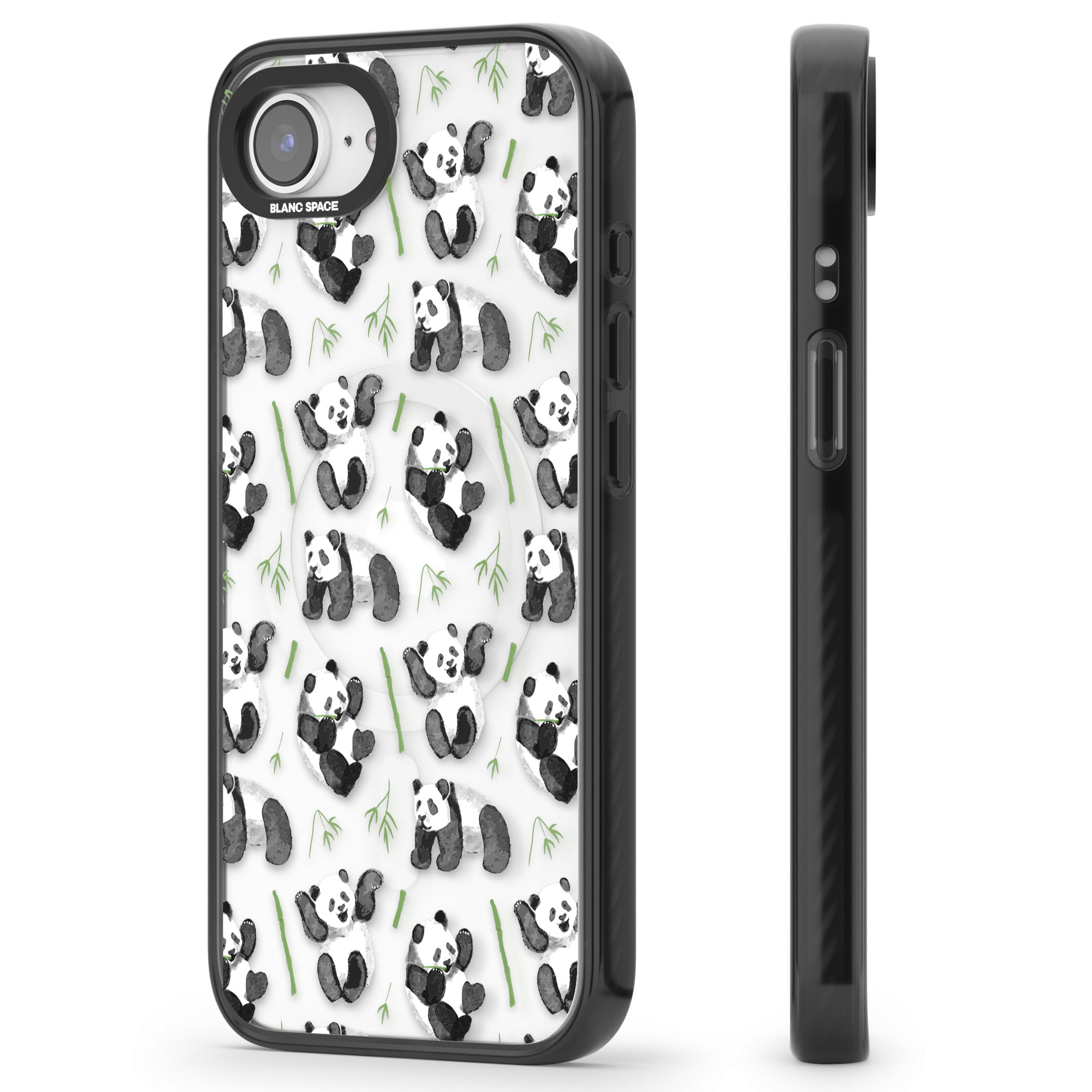 Watercolour Panda Pattern