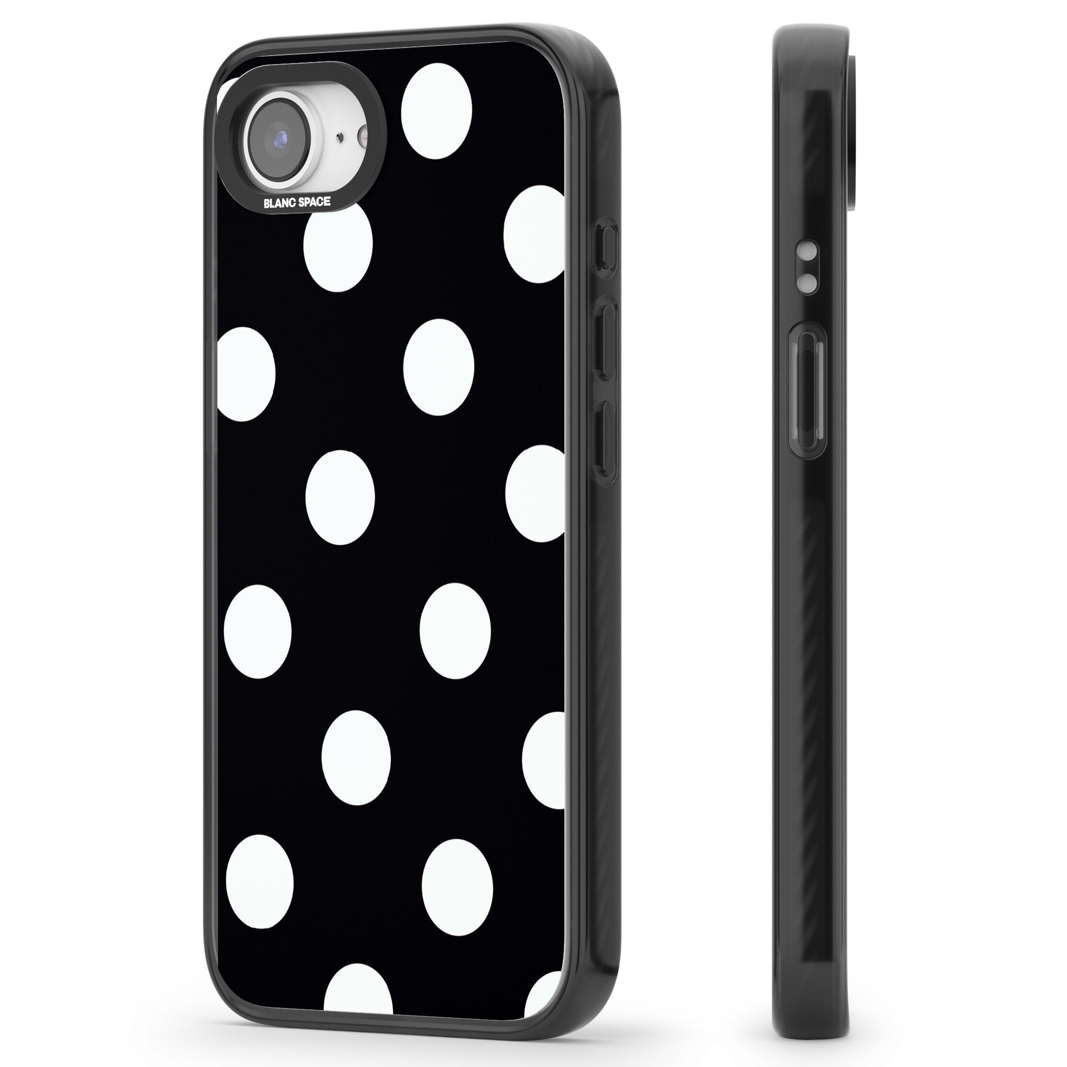 Chic Black Polka Dot