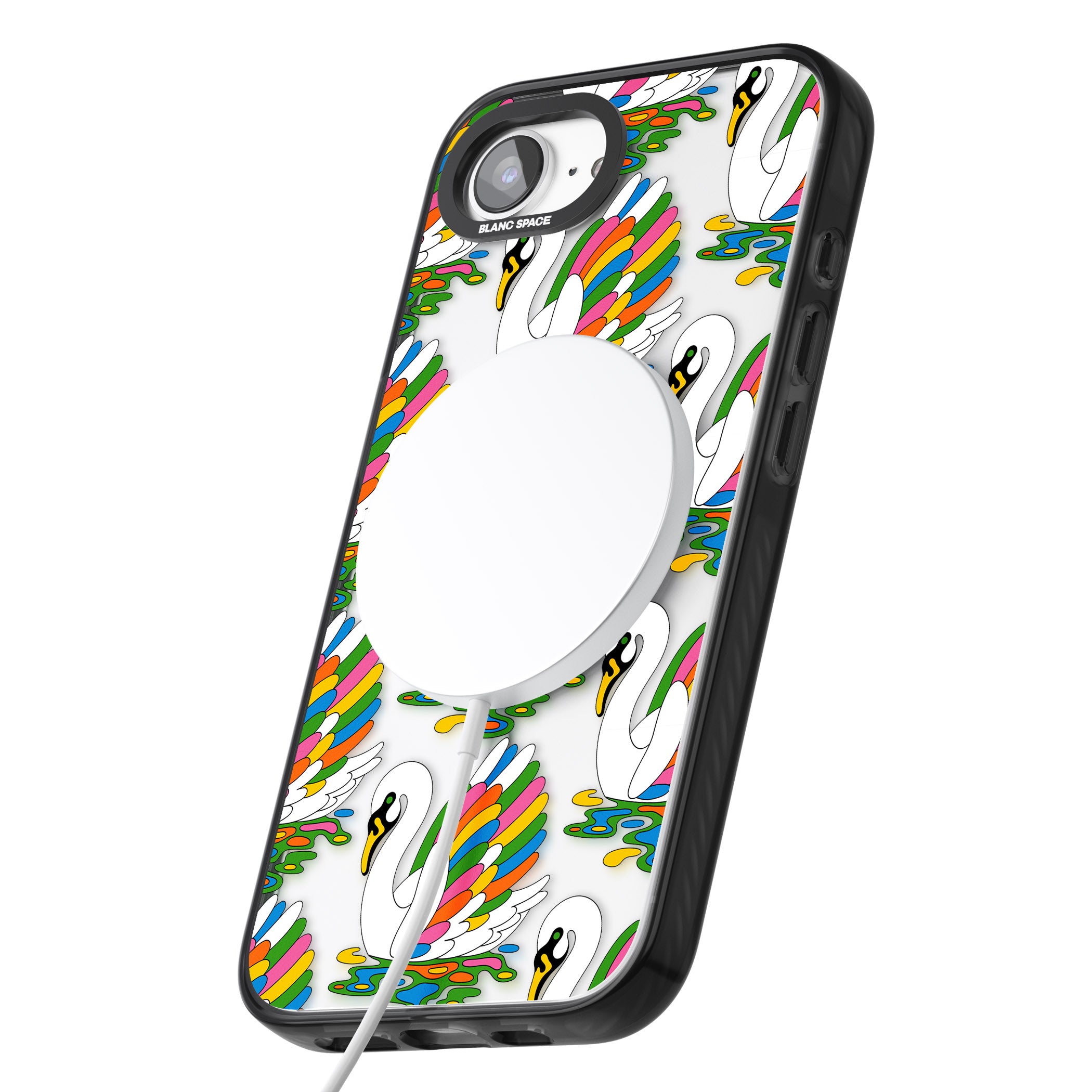 Colourful Swan Pattern