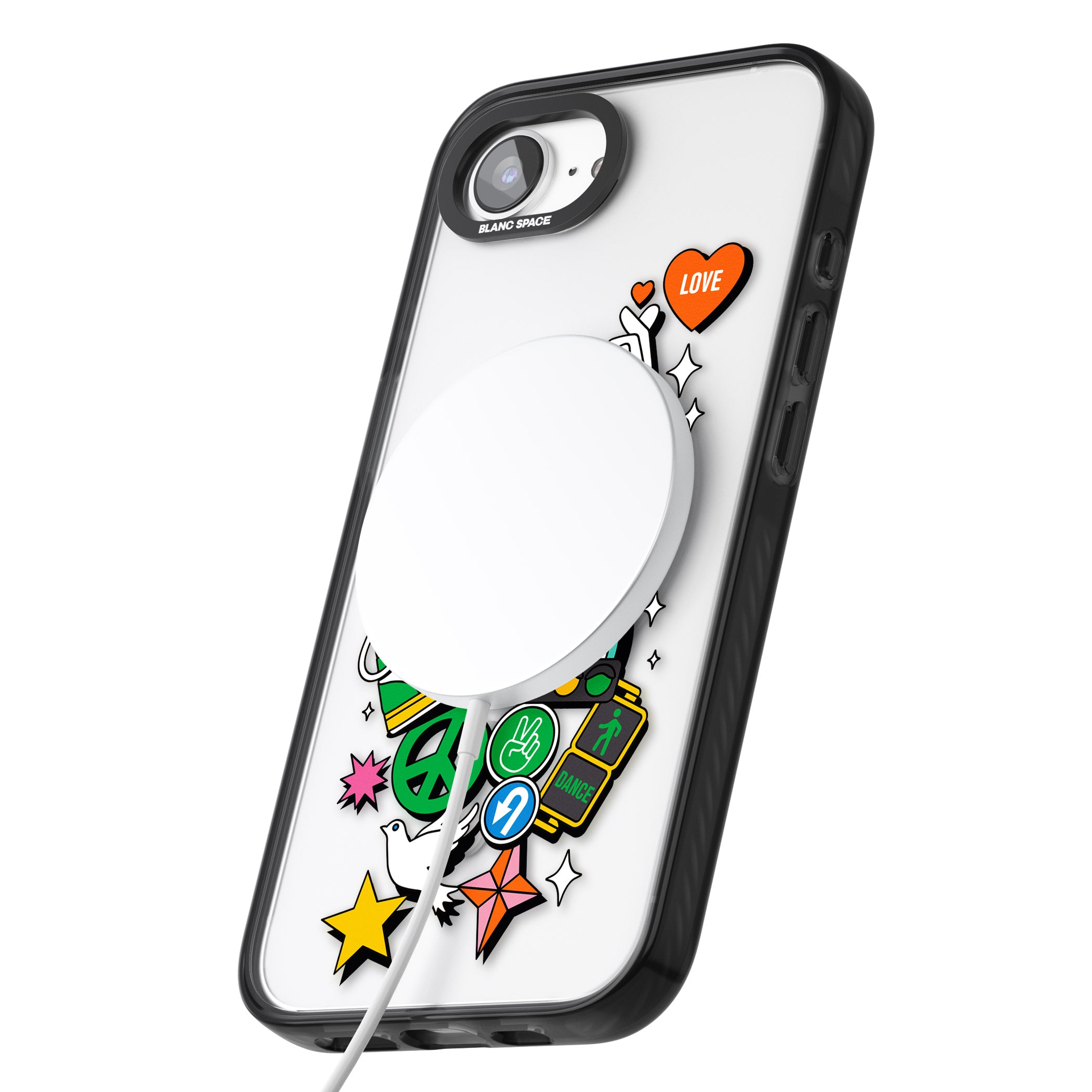 Nostalgic Sticker Collage