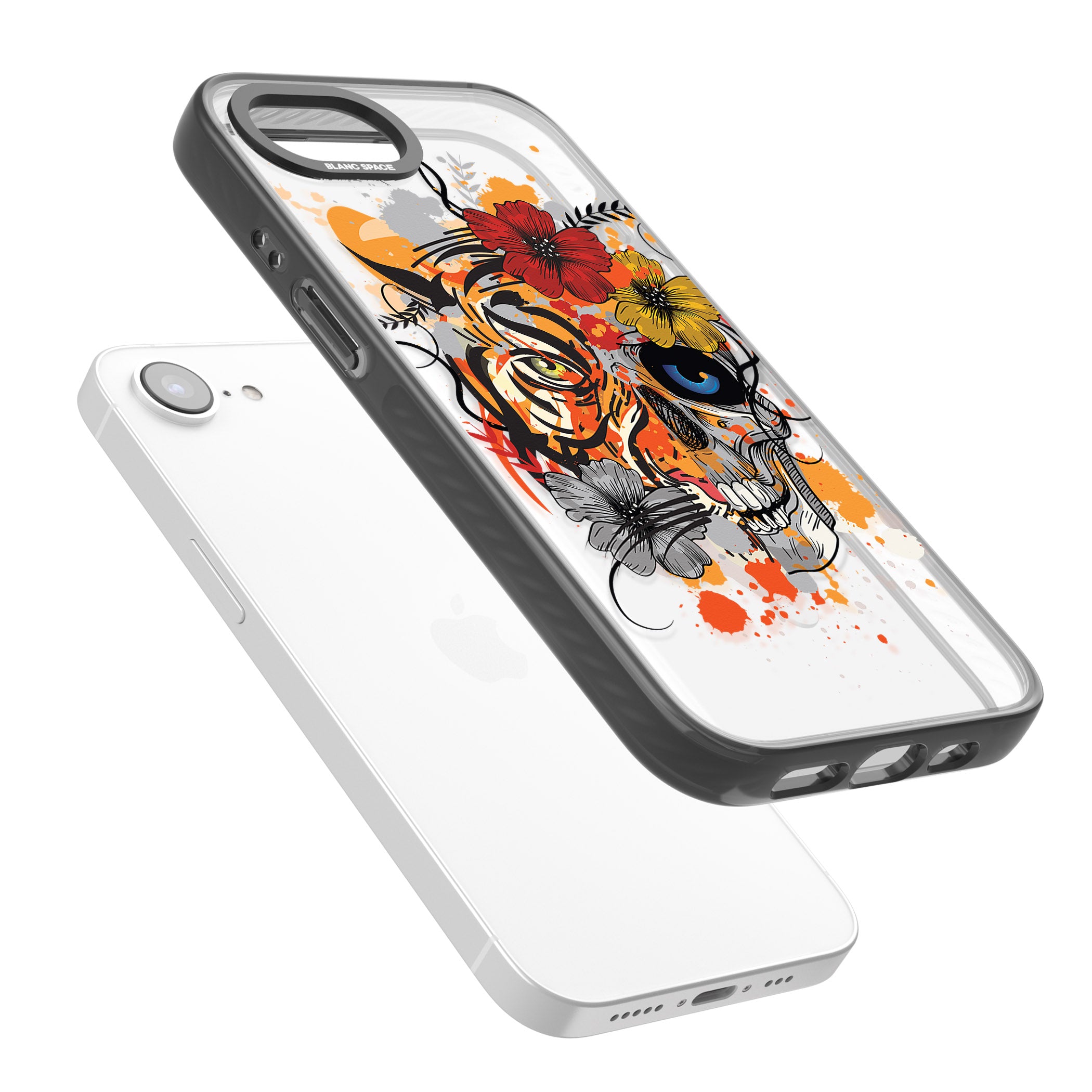 Sugar Skull Tiger Floral