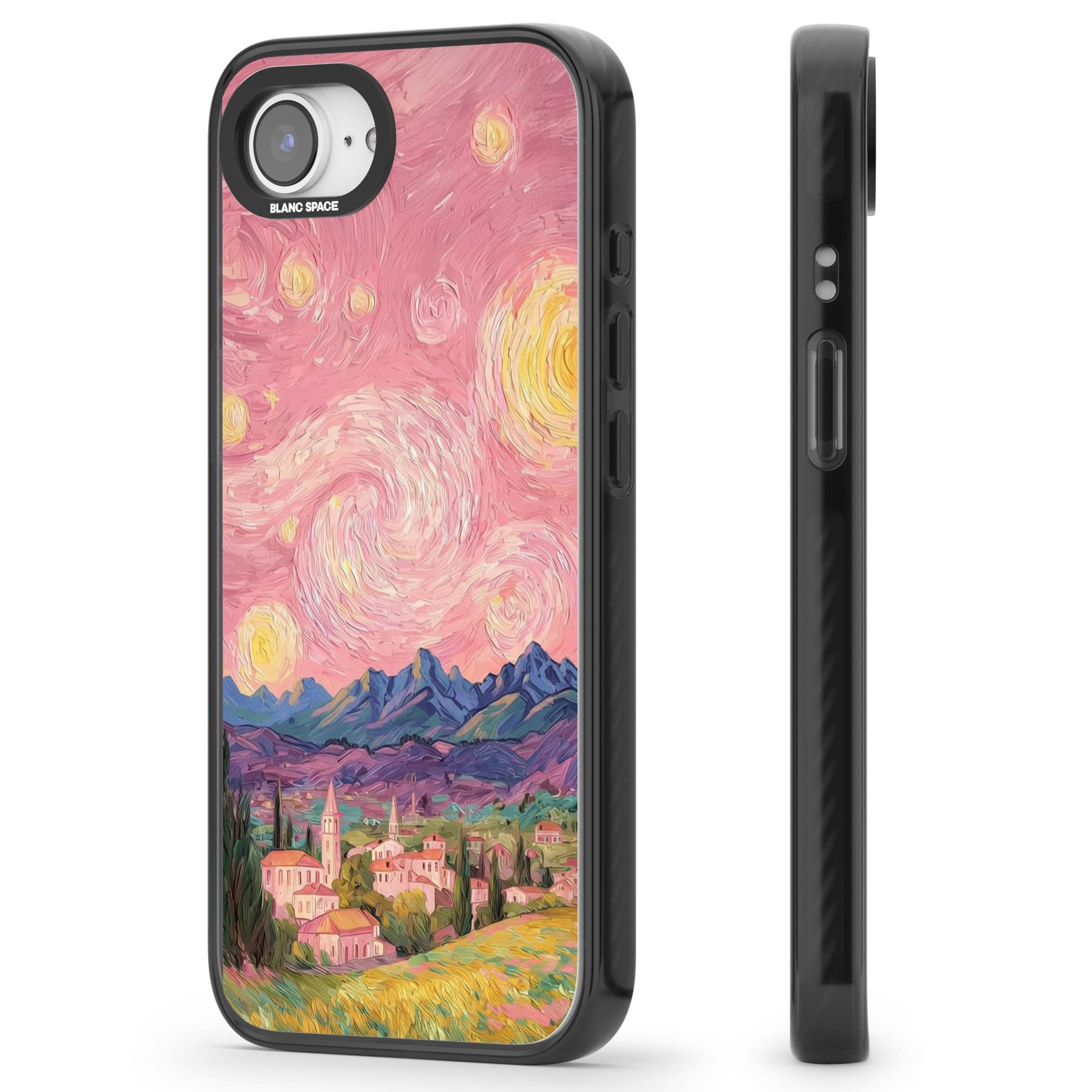 The Starry Sunset for her iPhone case | Black Impact Magsafe case for iPhone 16e, iPhone 17e