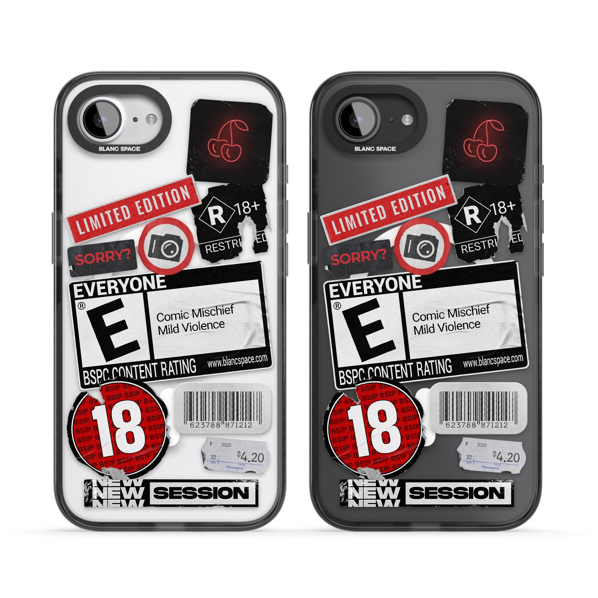 Rated 18+ Sticker Mix