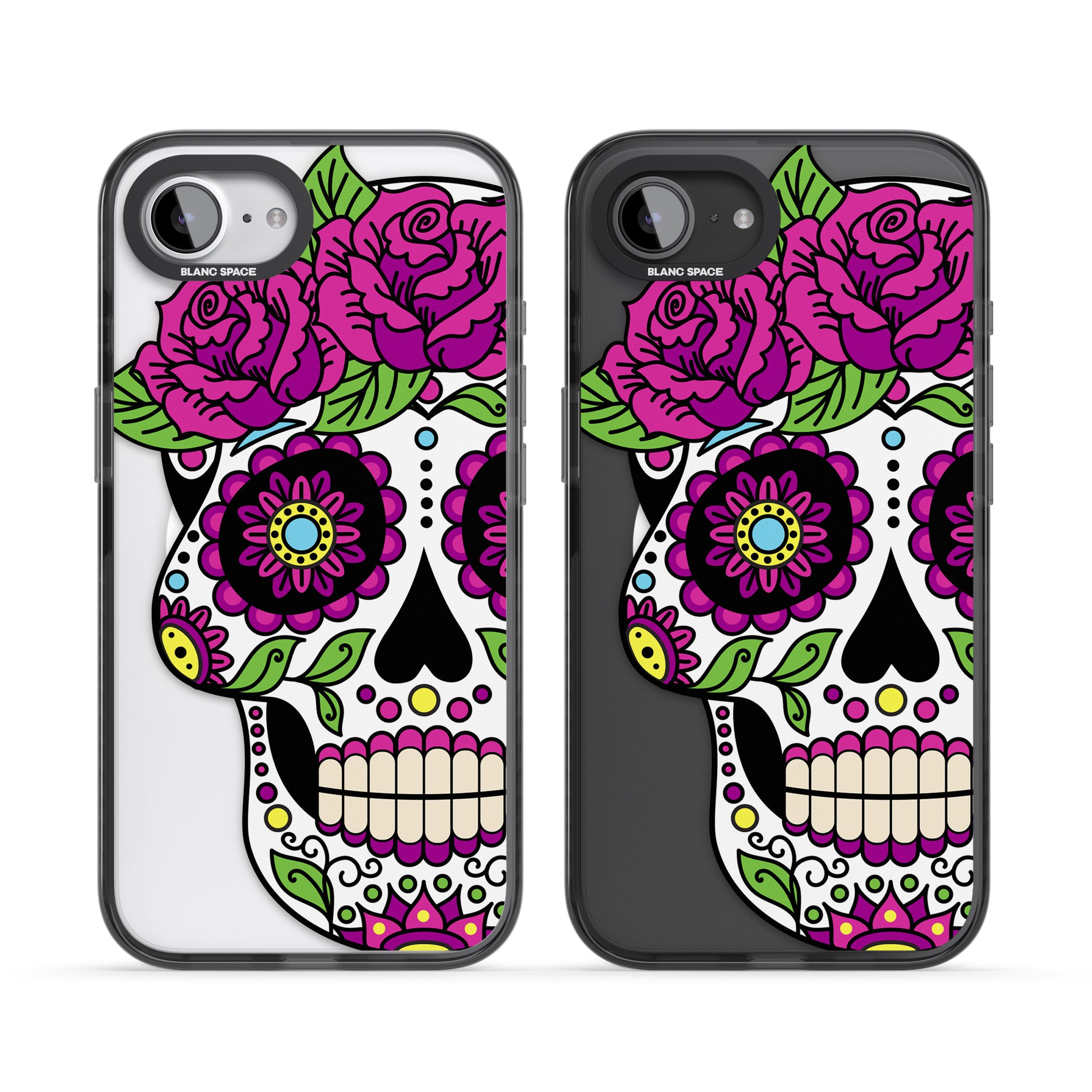Purple Floral Sugar Skull