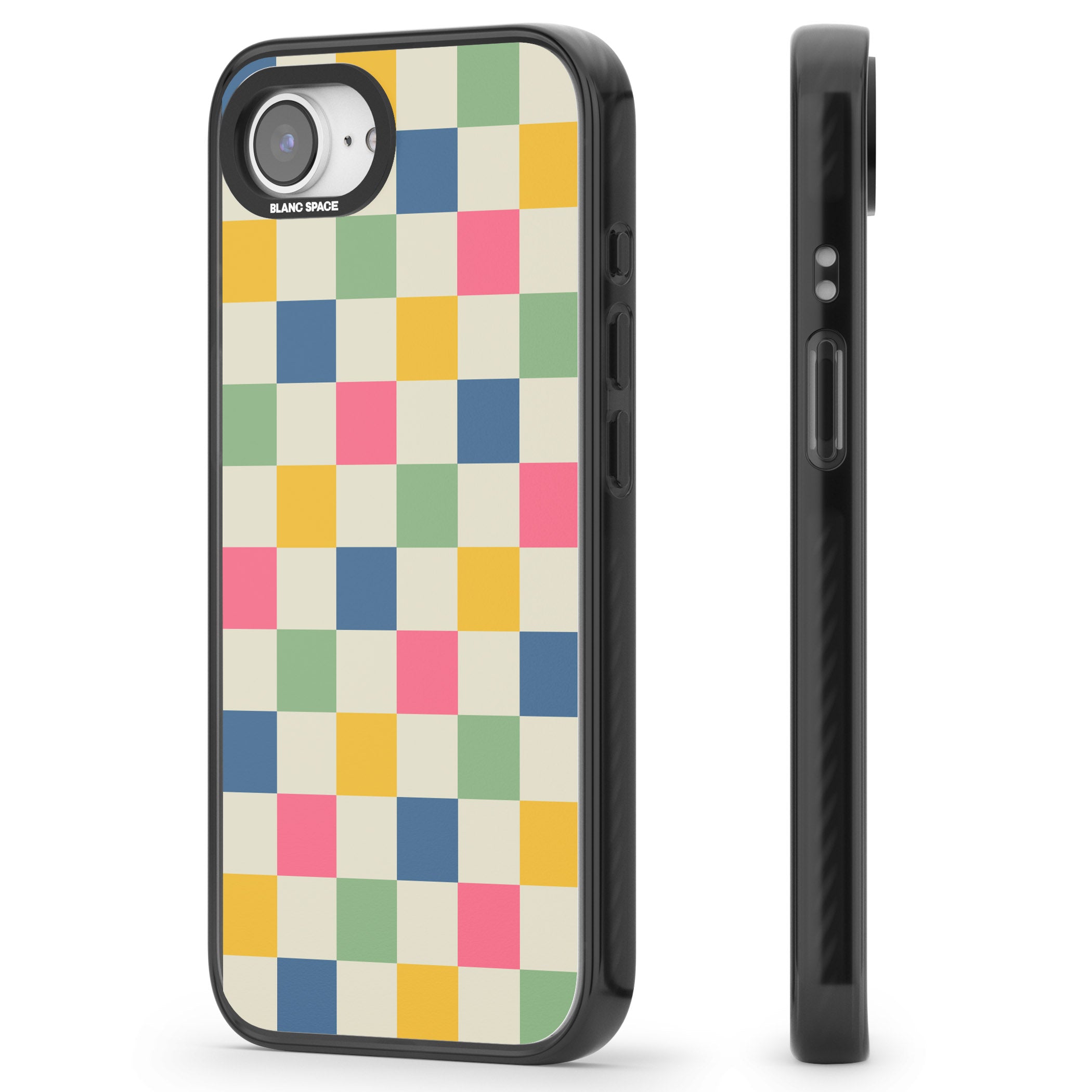 Pastel Multicolor Checkered