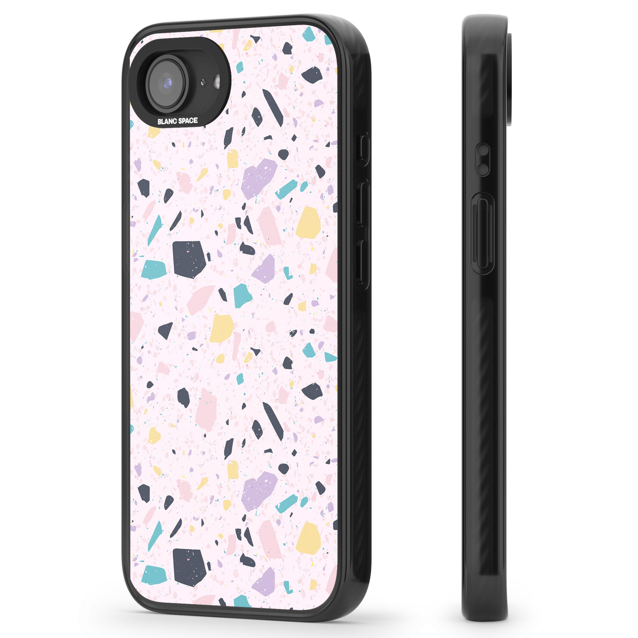 Pink, Purple & Turquoise Terrazzo Pattern