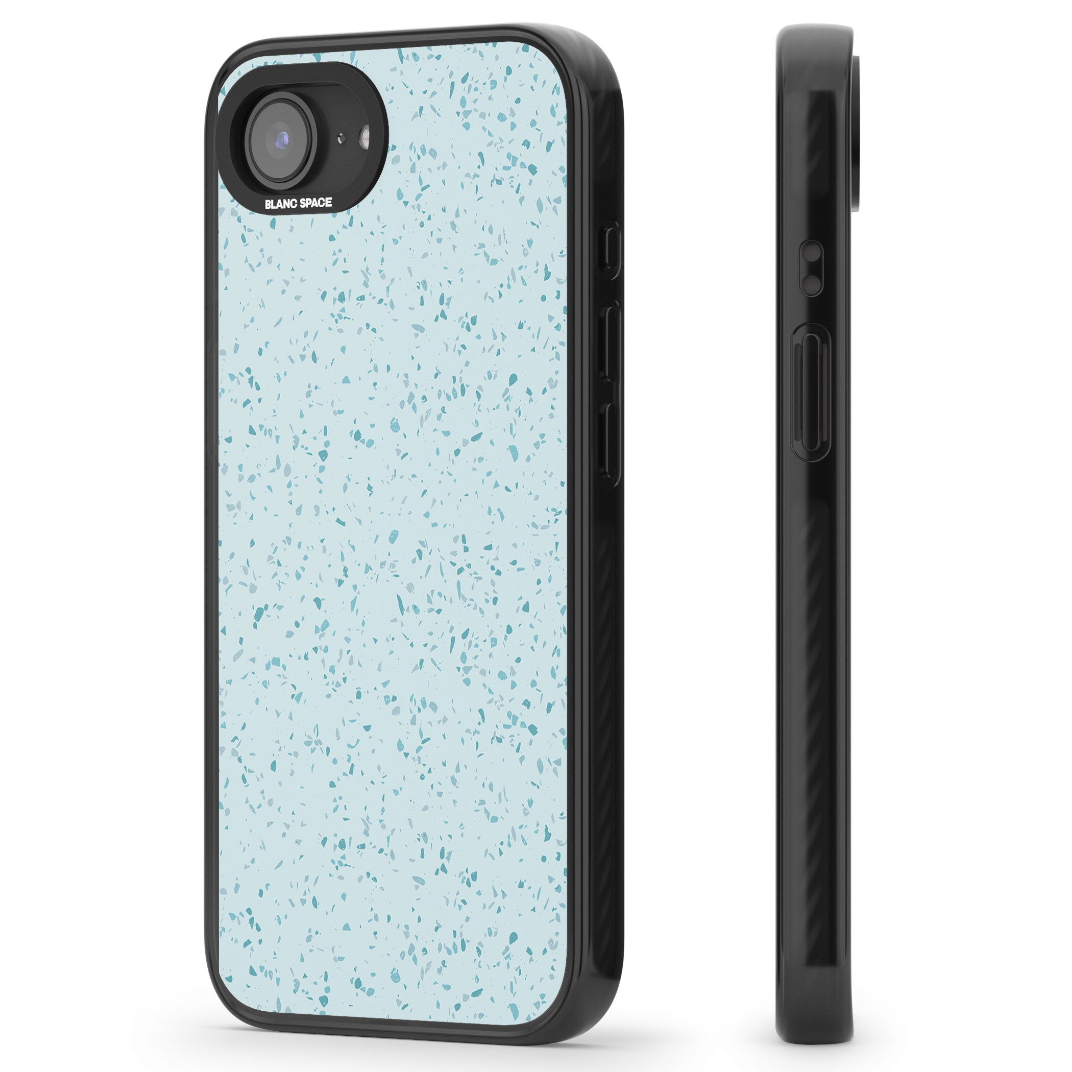 Light Blue Terrazzo Pattern