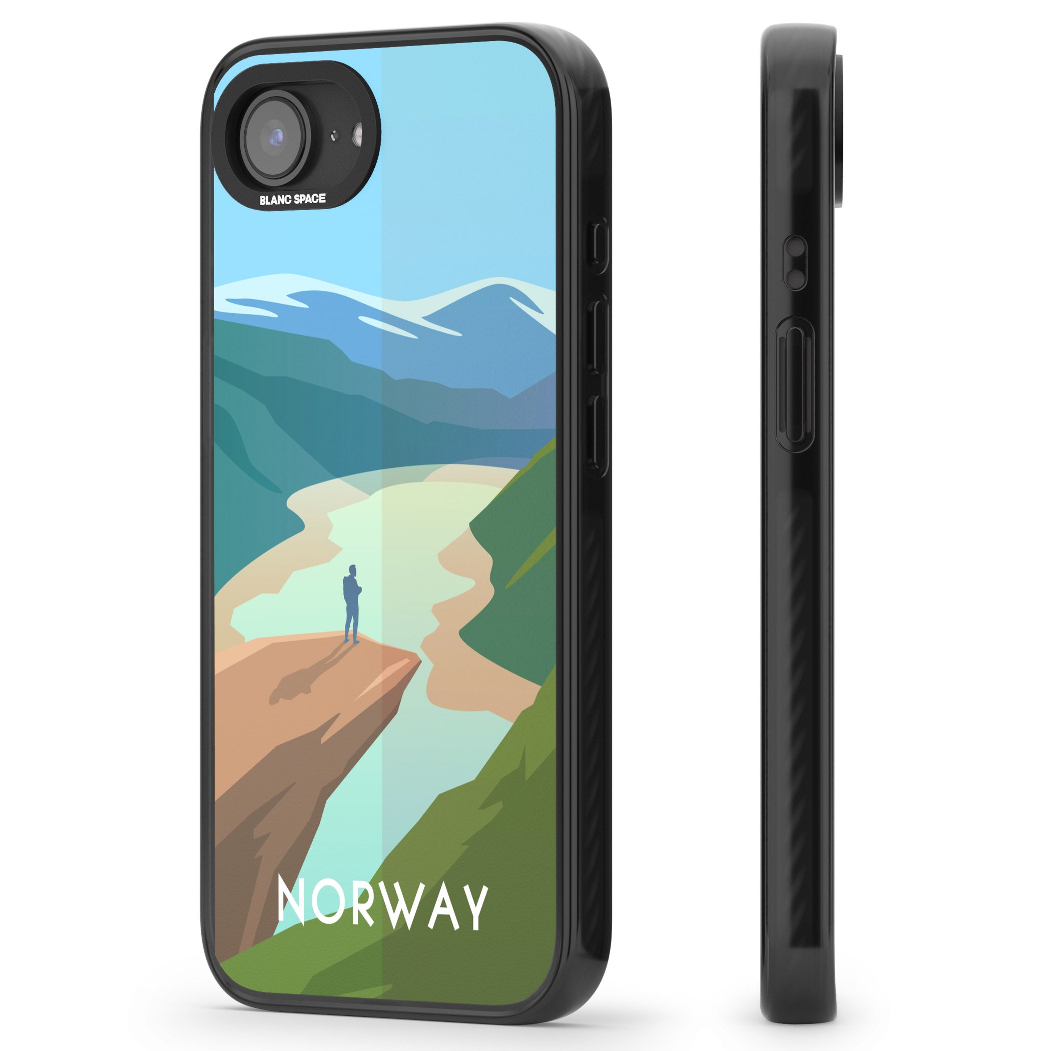 Vintage Travel Poster Norway