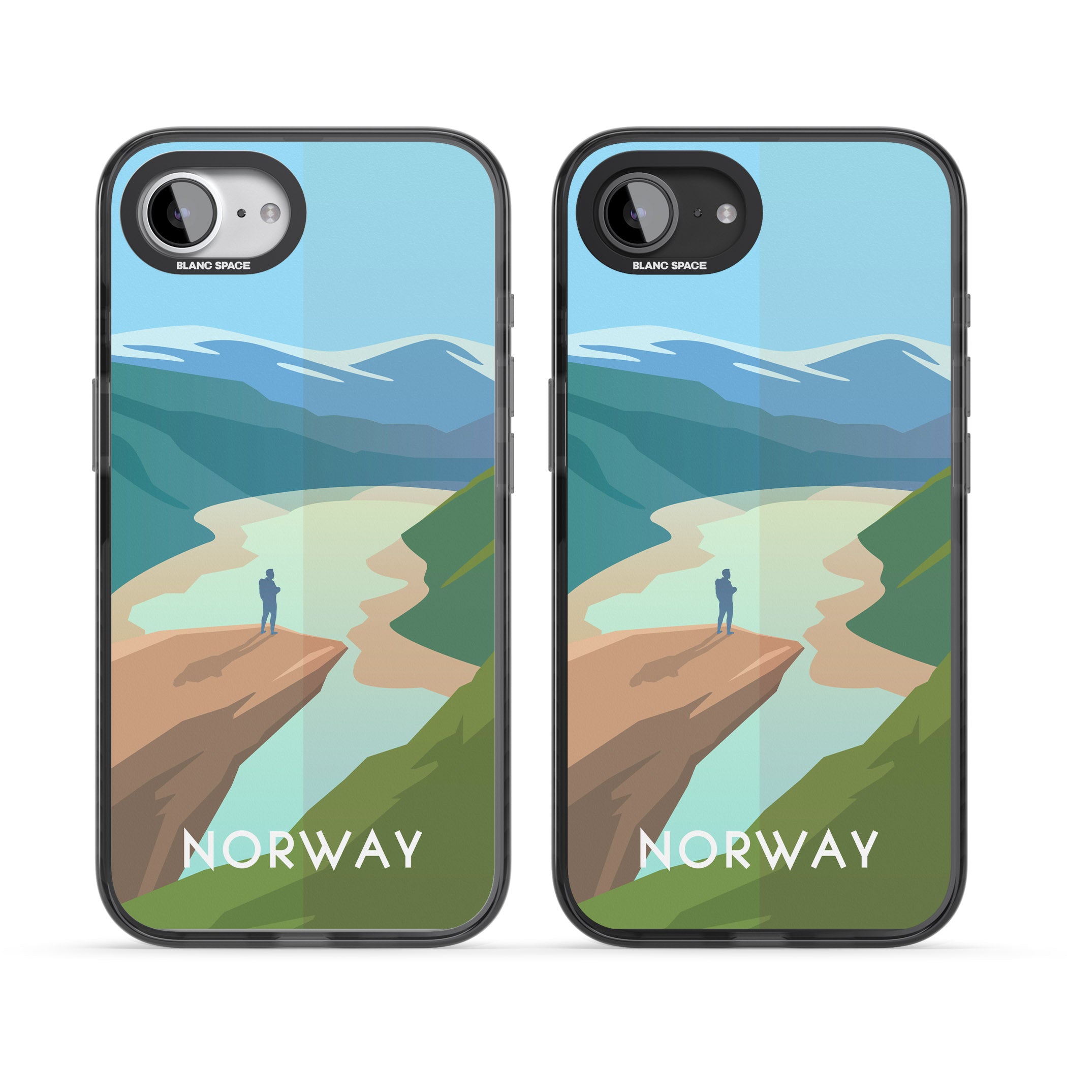 Vintage Travel Poster Norway