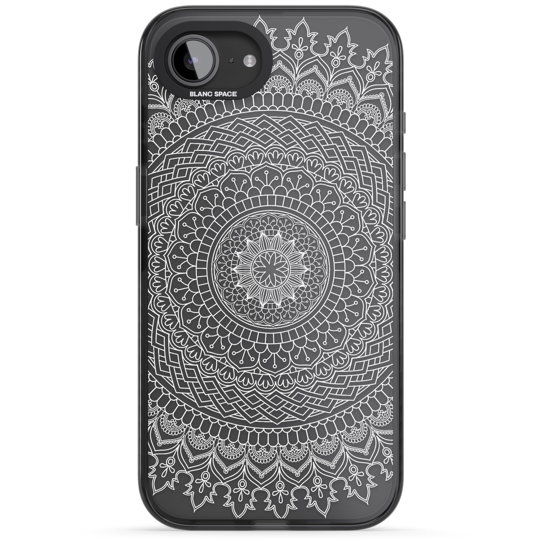 Intricate White Mandala