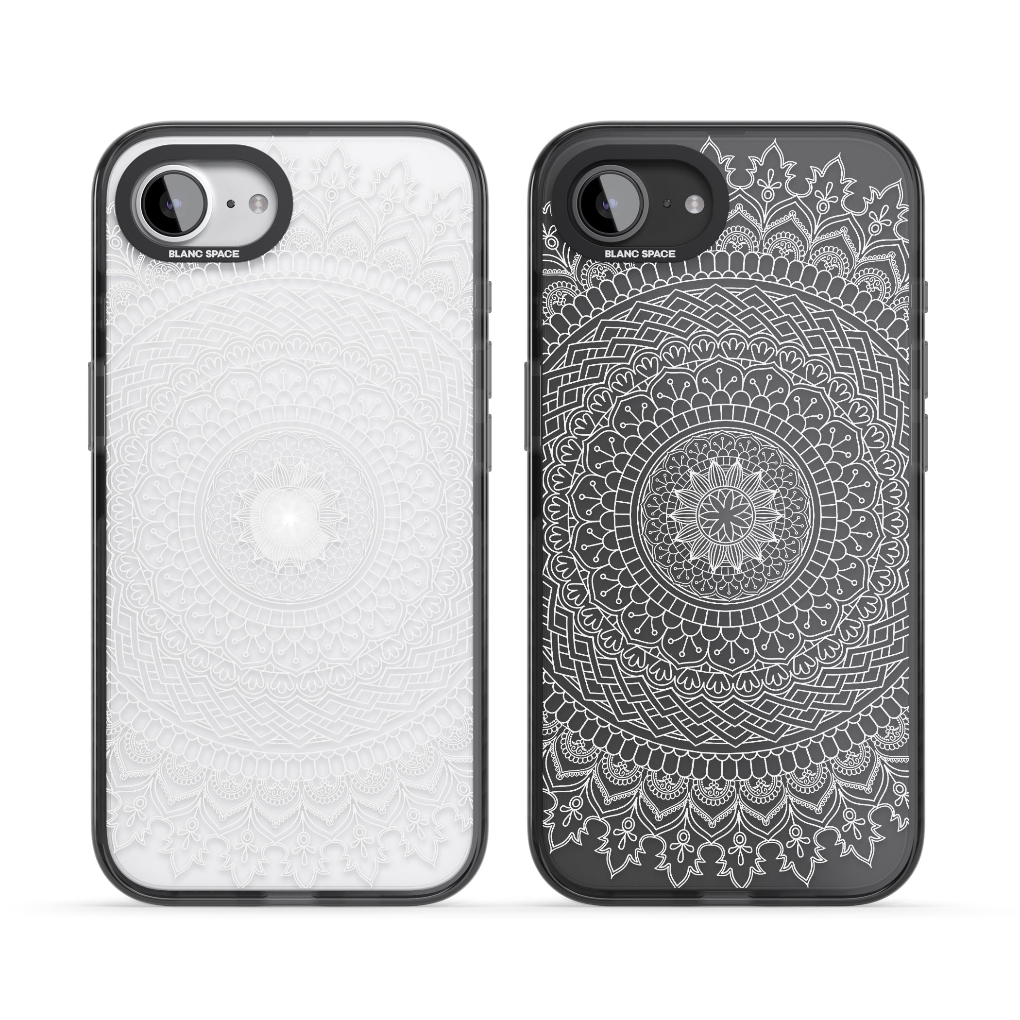 Intricate White Mandala