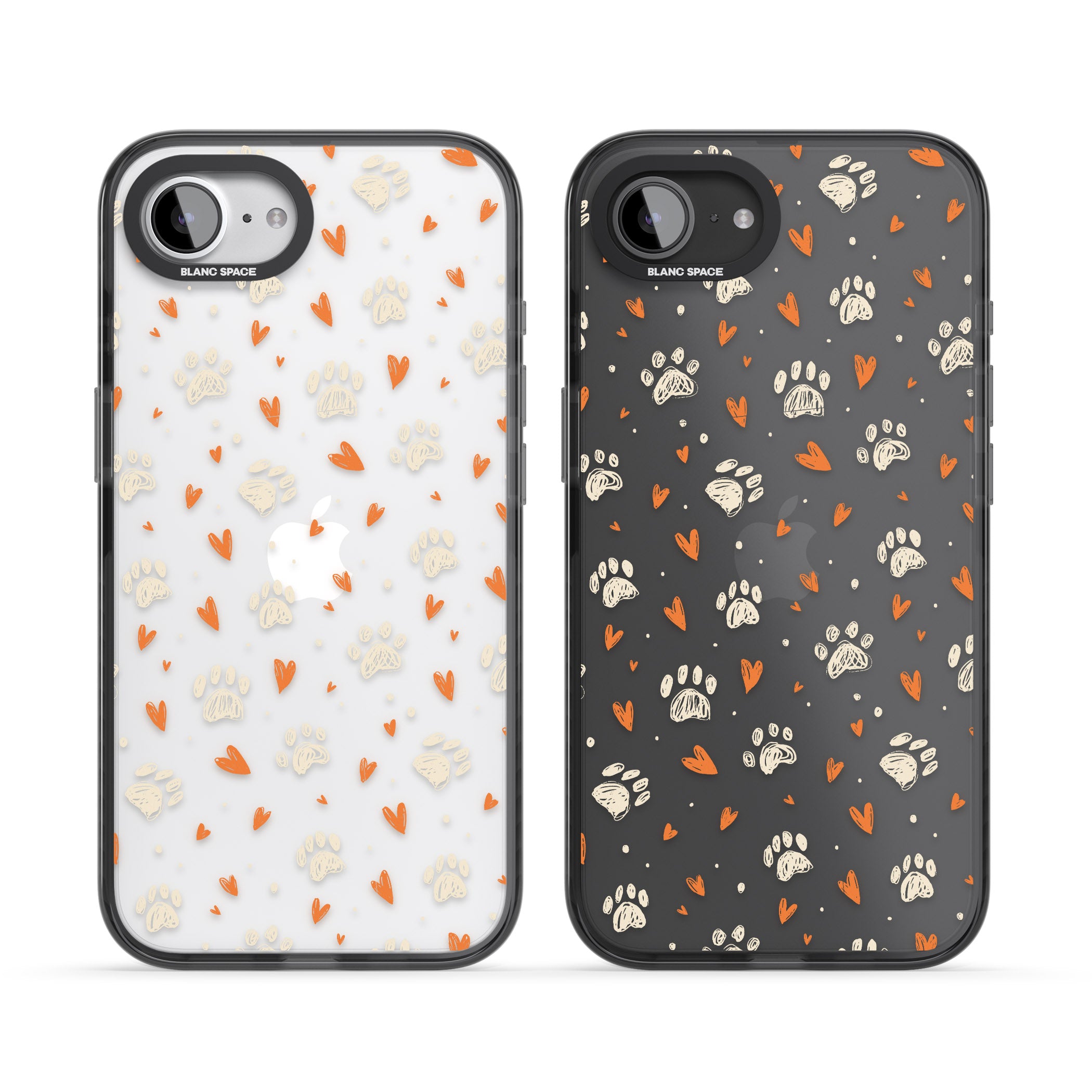 Paws And Hearts Pattern