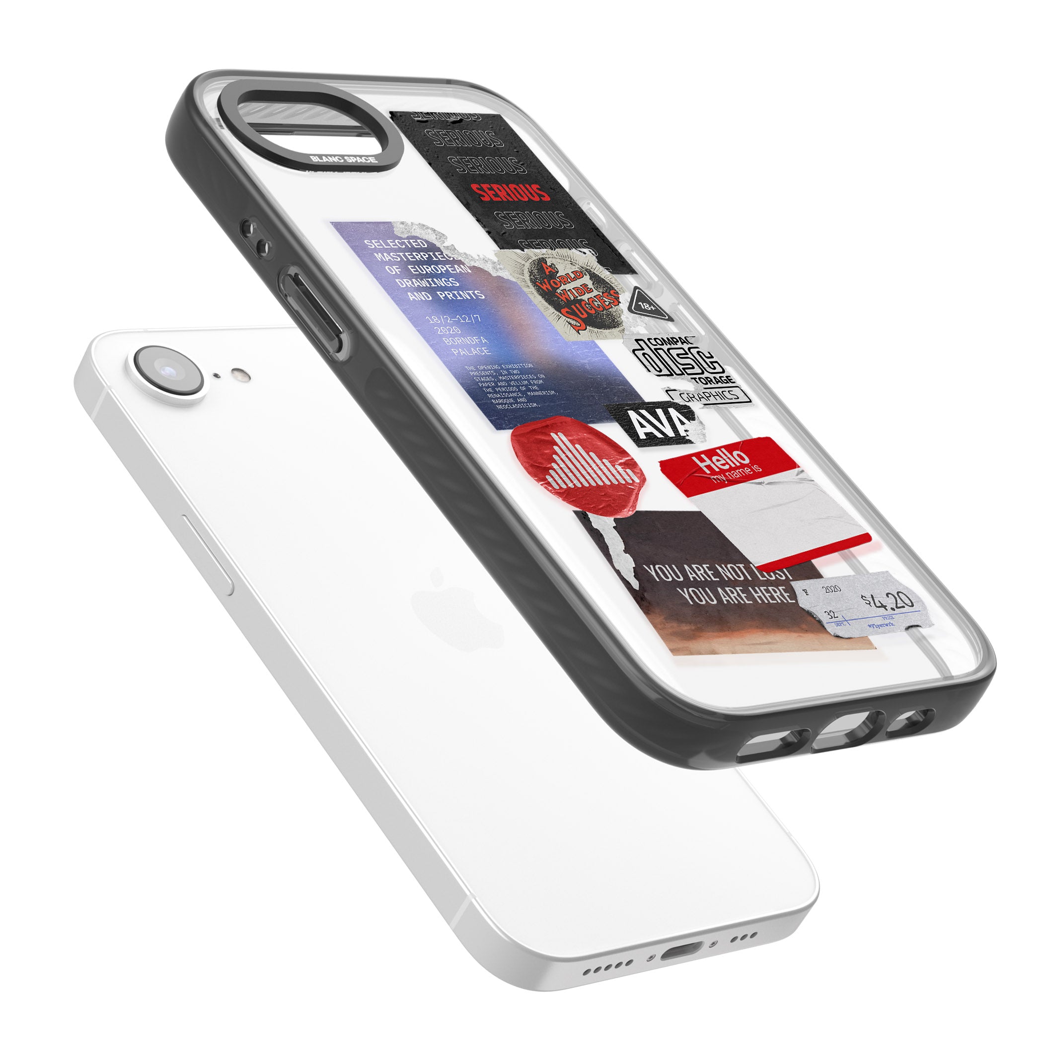 Red & Black Sticker Mix