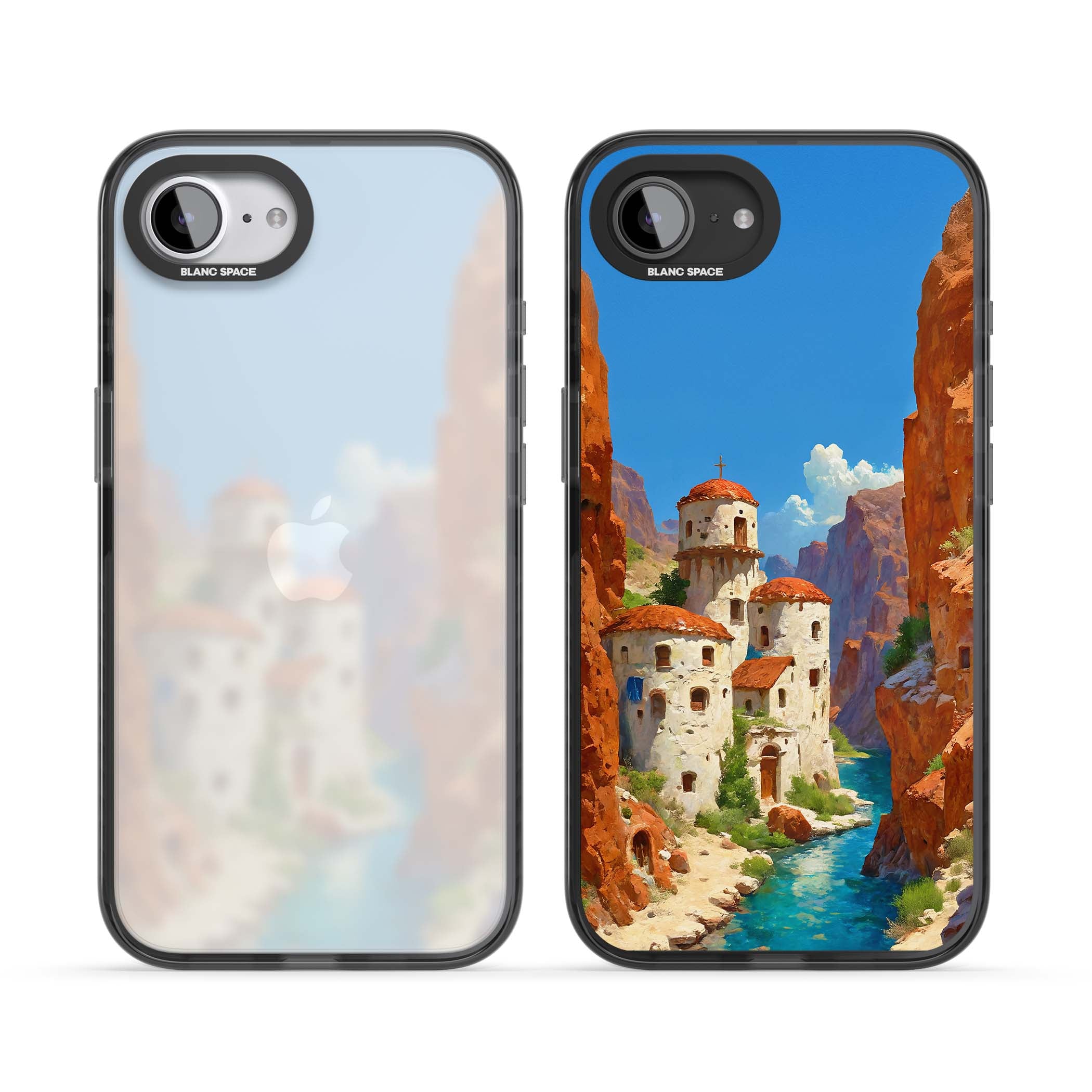 Canyon Haven for her iPhone case | Black Impact case for iPhone 16e, iPhone 17e