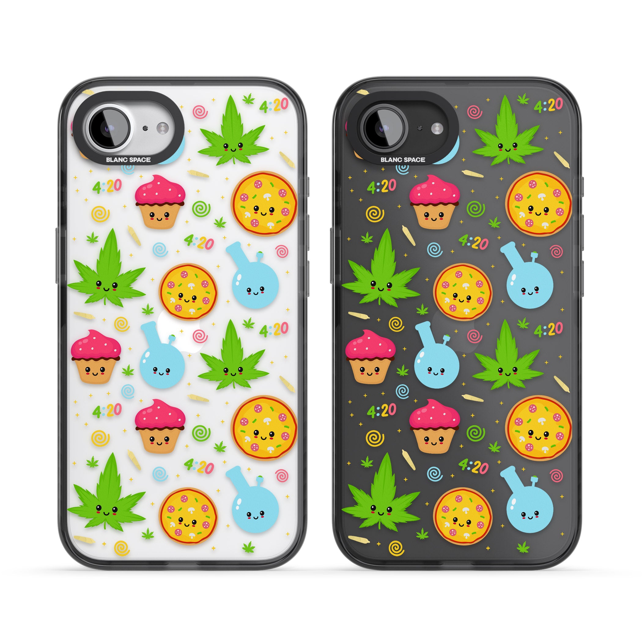 Kawaii Weed Pattern