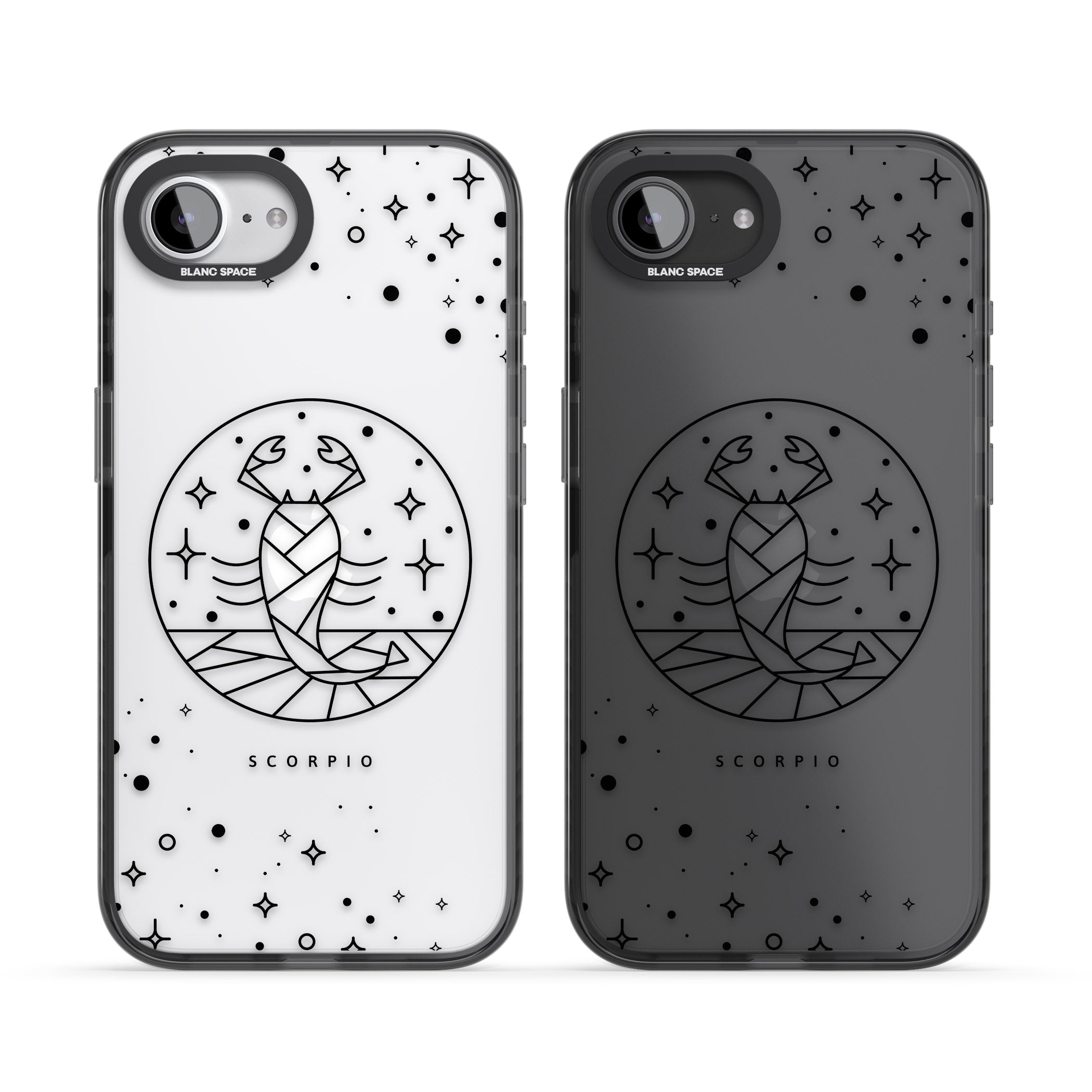 Scorpio Emblem Cosmic Design