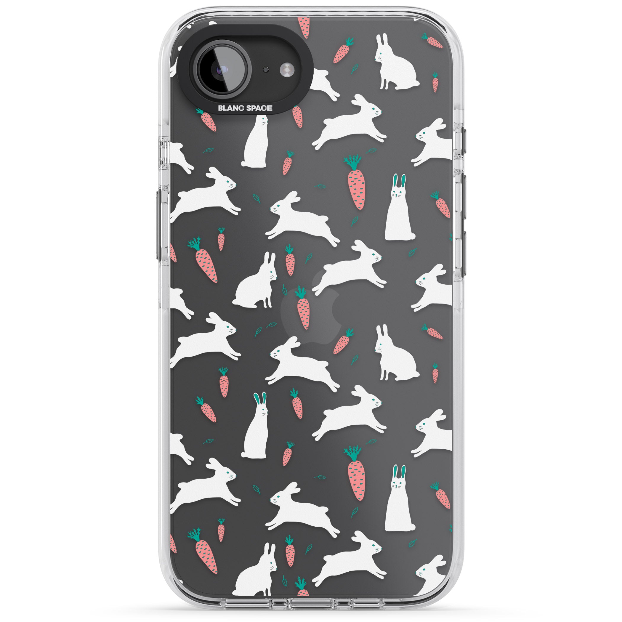 White Bunnies And Carrots