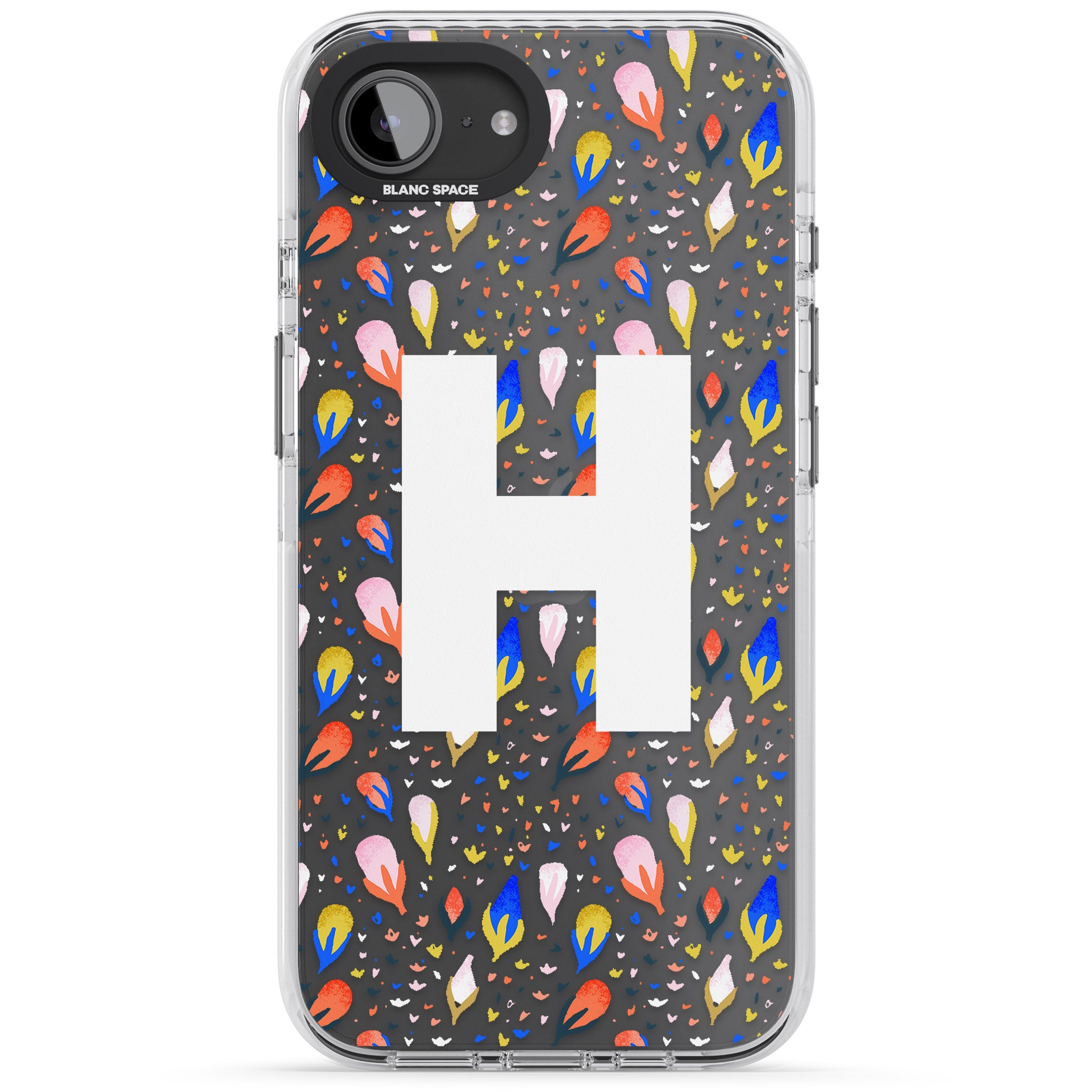 Personalised Abstract Floral Initial