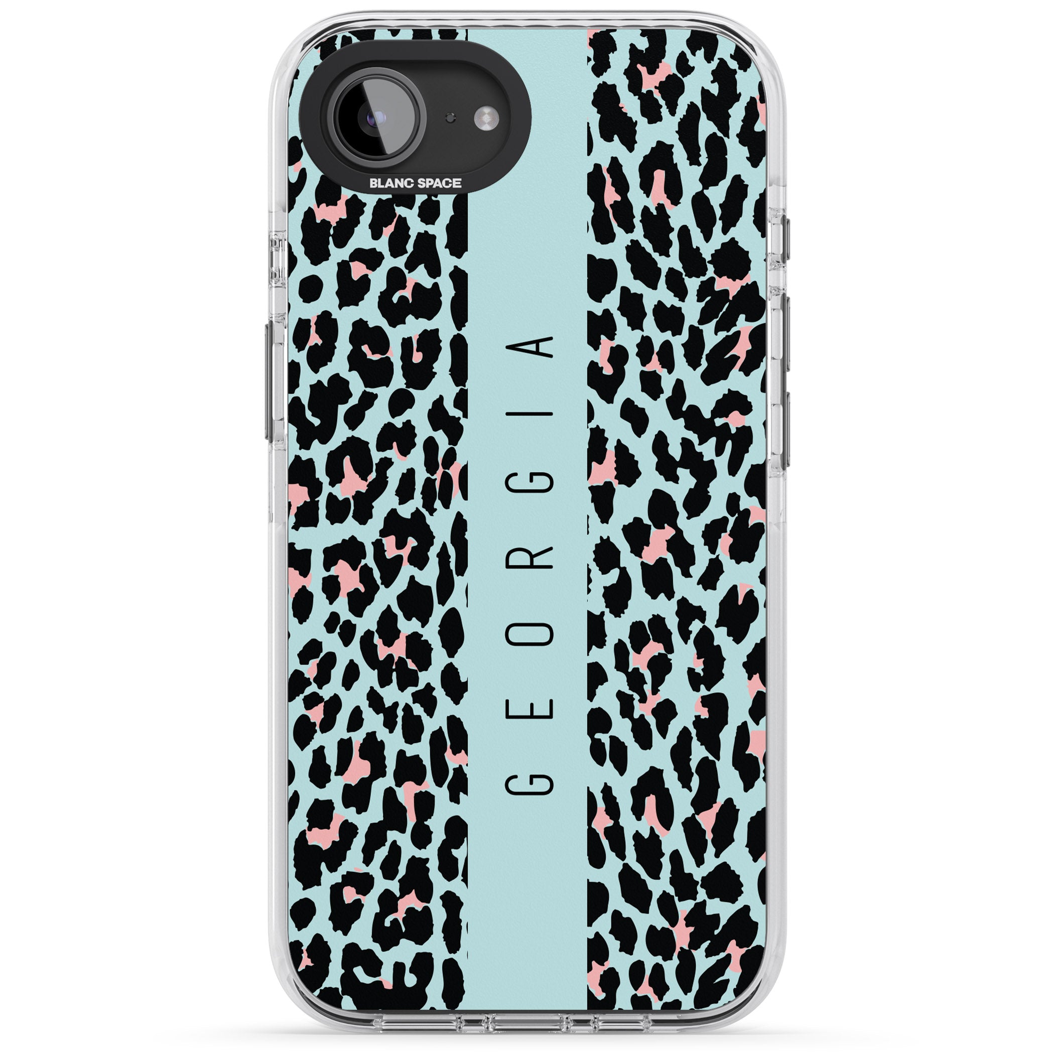 Personalised Blue Leopard