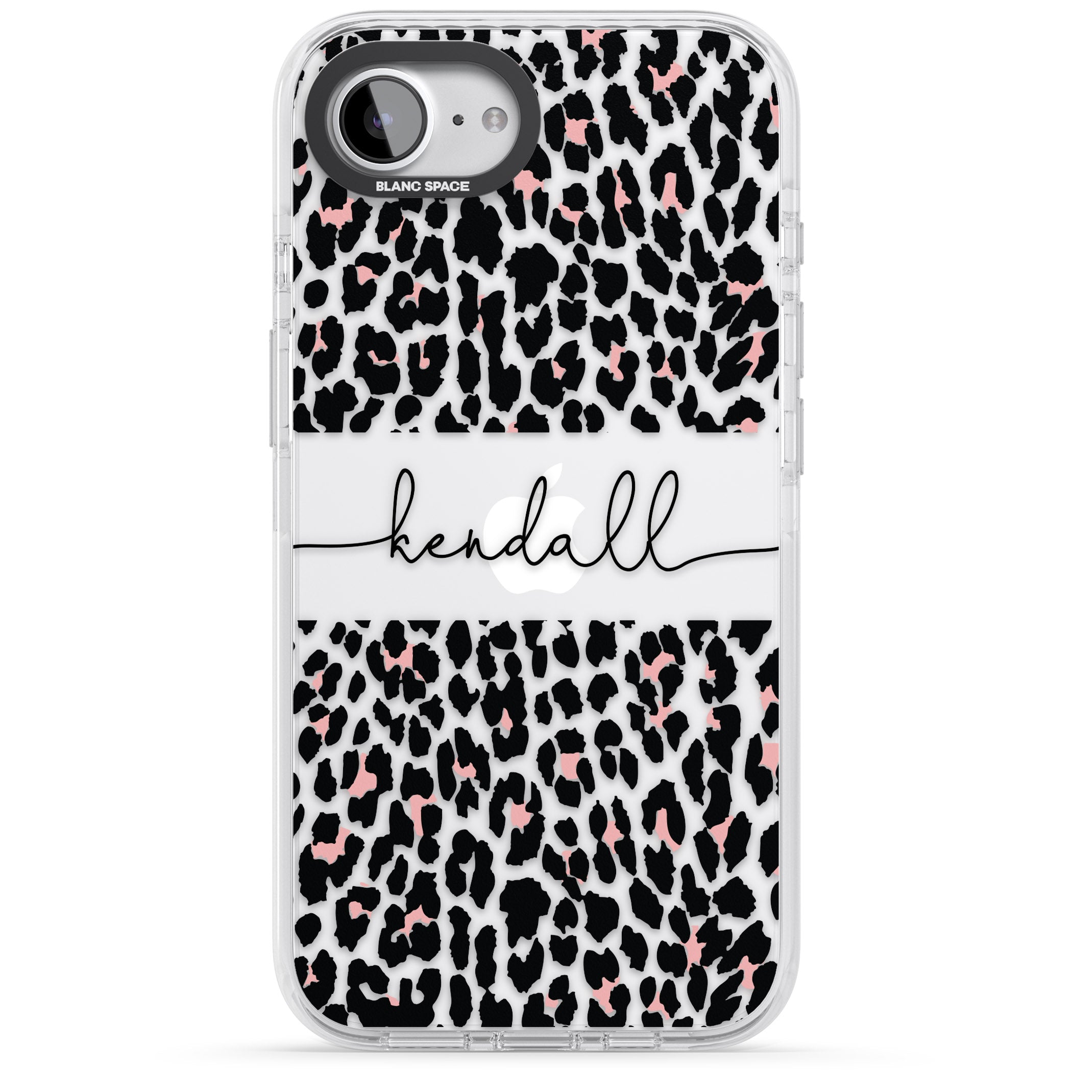 Personalised Cursive Leopard Spots