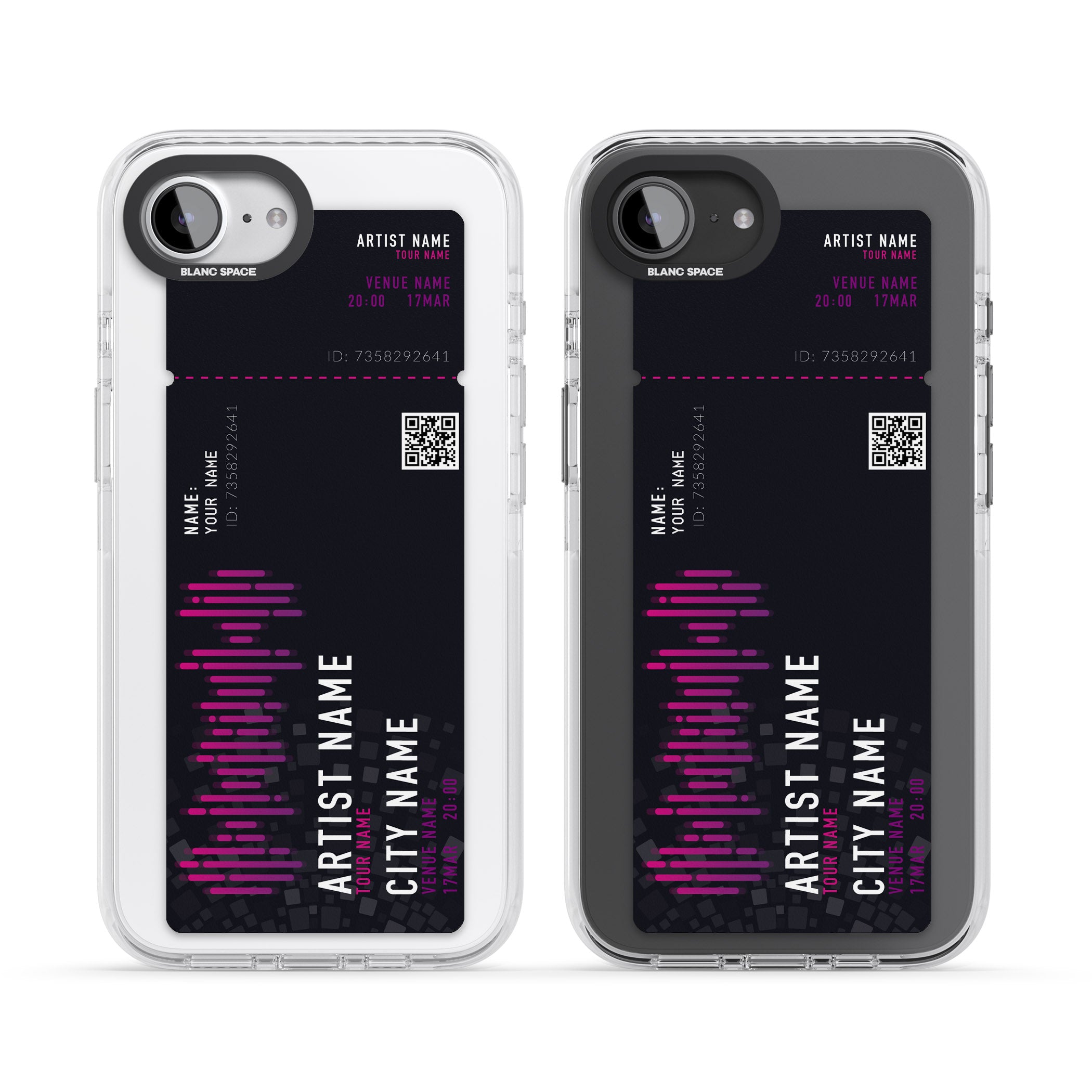 Personalised Concert Ticket