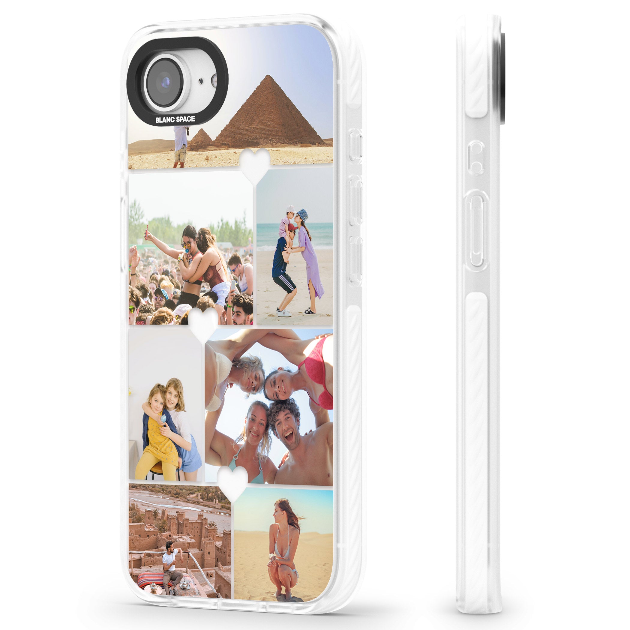 Personalised Heart Photo Grid