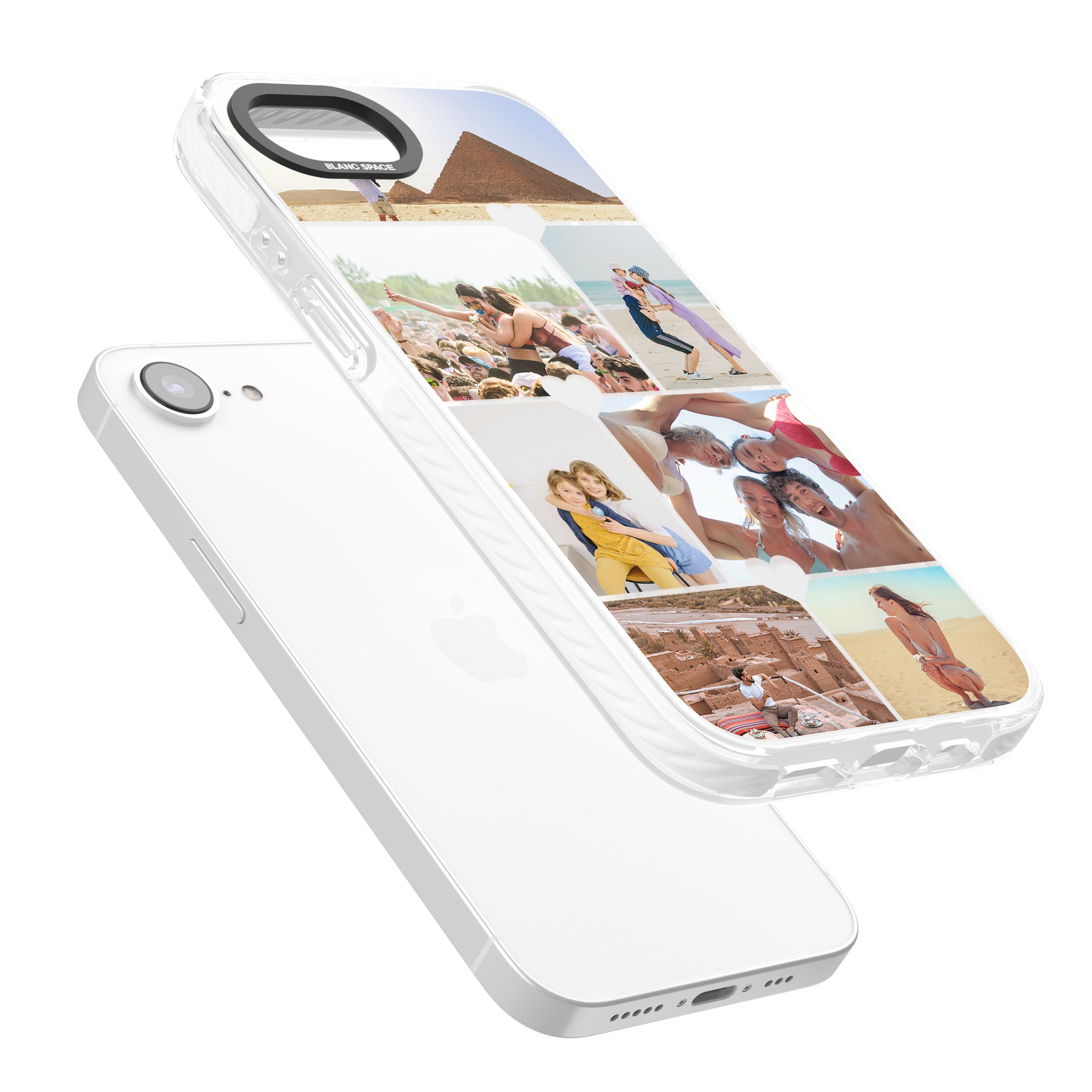 Personalised Heart Photo Grid