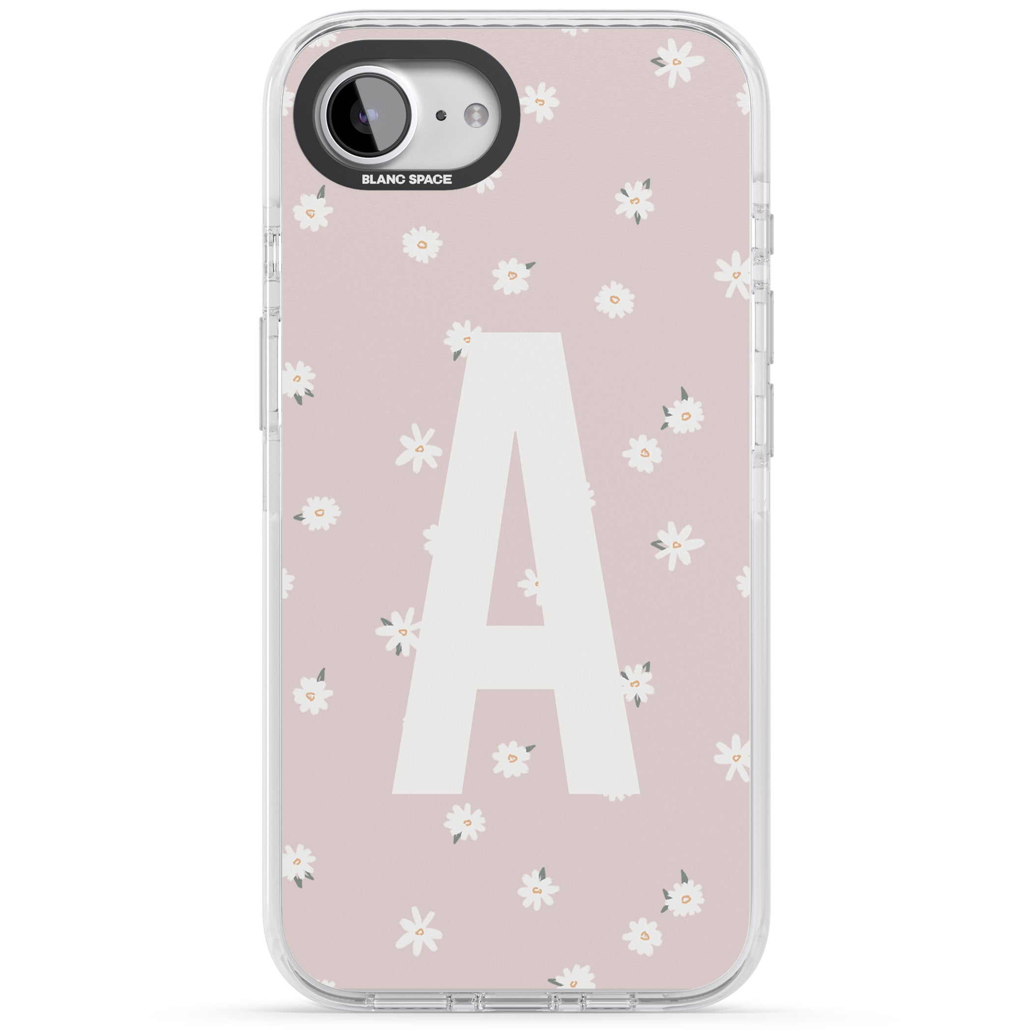Personalised Pink Daisy Initial