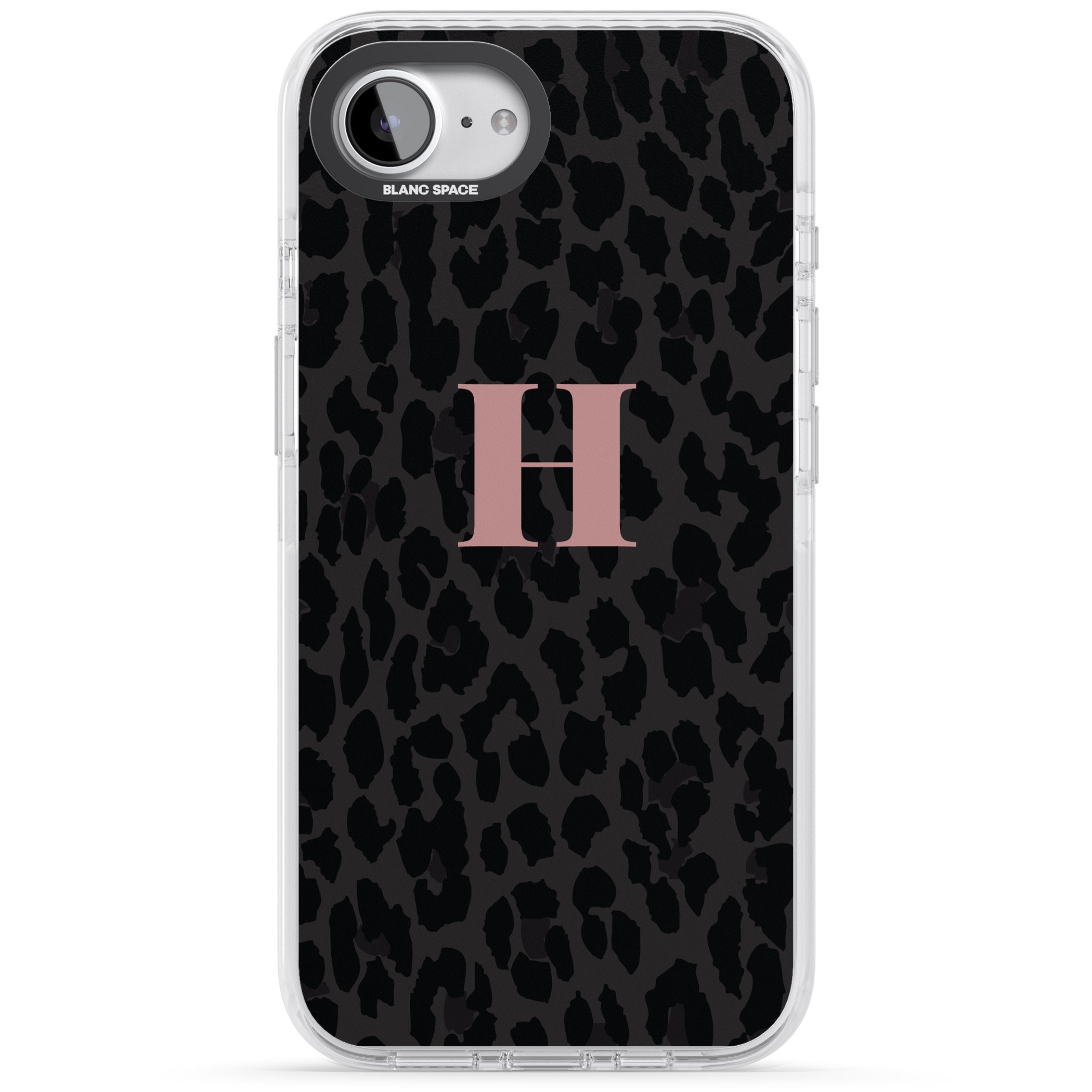 Personalised Pink Leopard Monogram