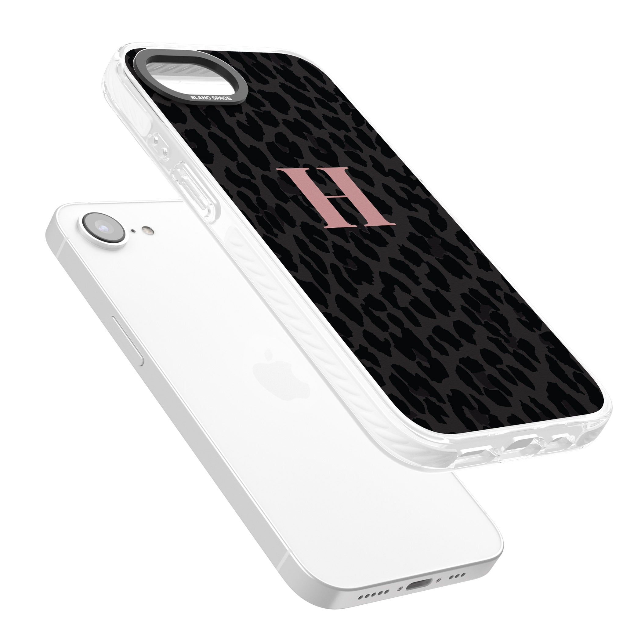 Personalised Pink Leopard Monogram