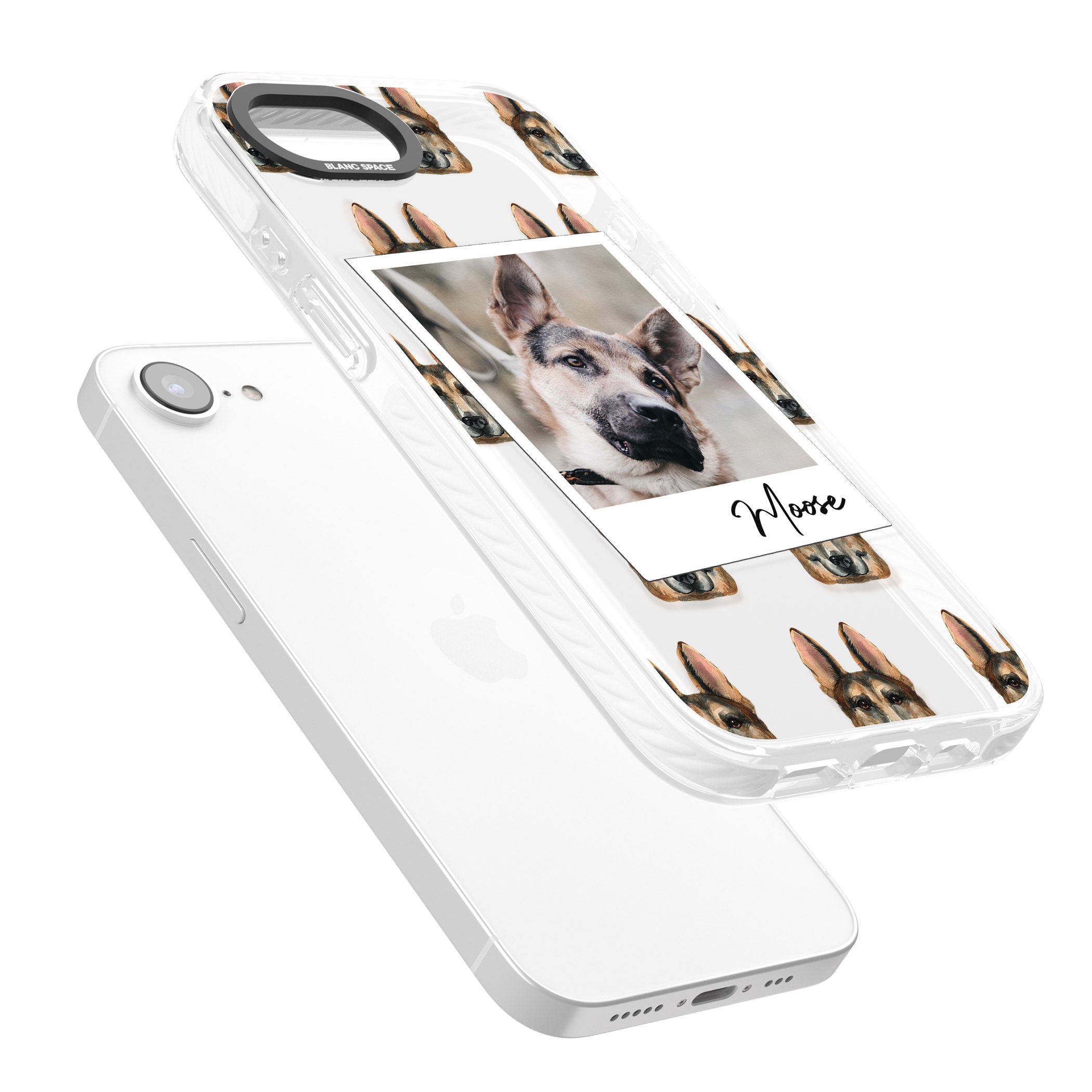 Personalised German Shepherd Instant Camera Photo