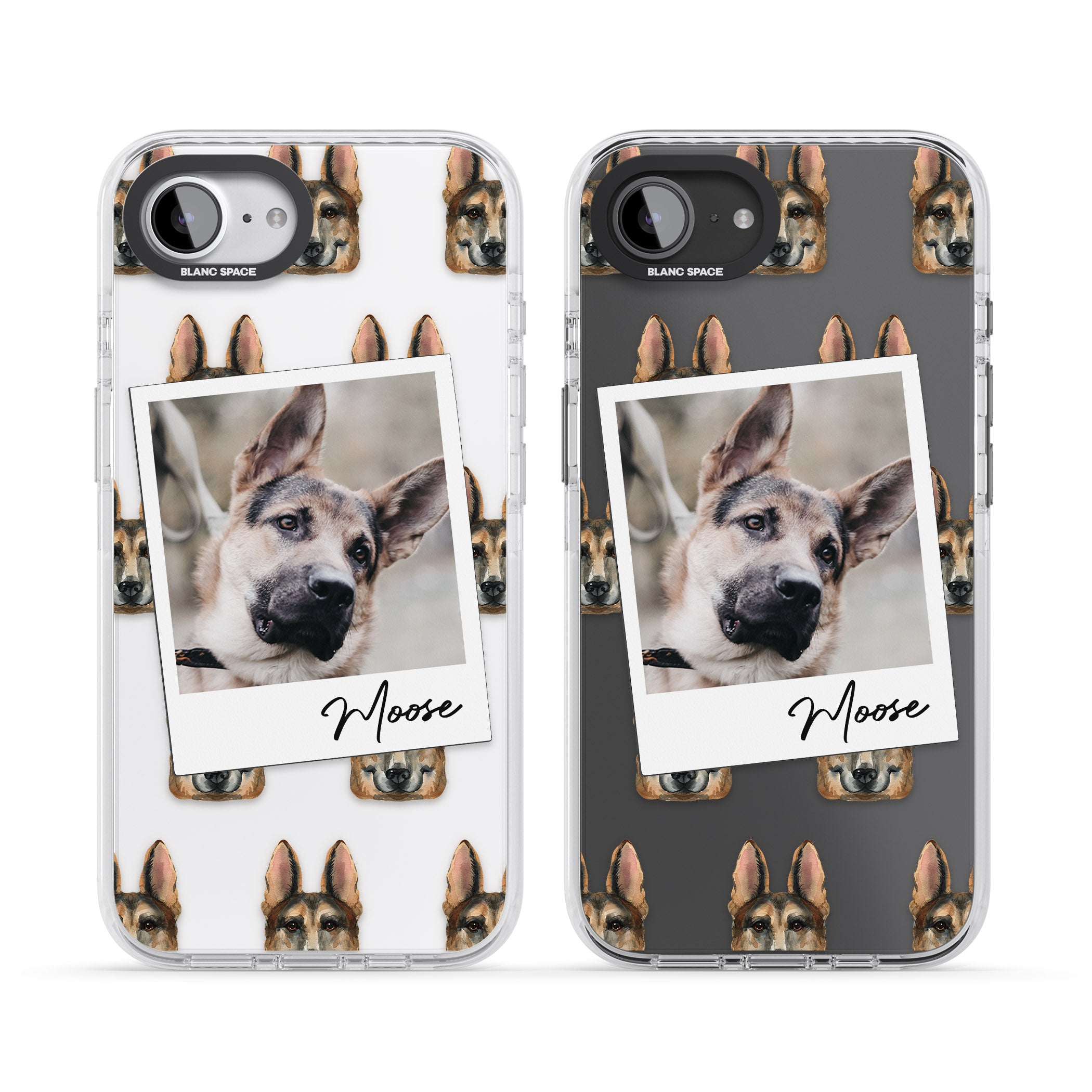 Personalised German Shepherd Instant Camera Photo