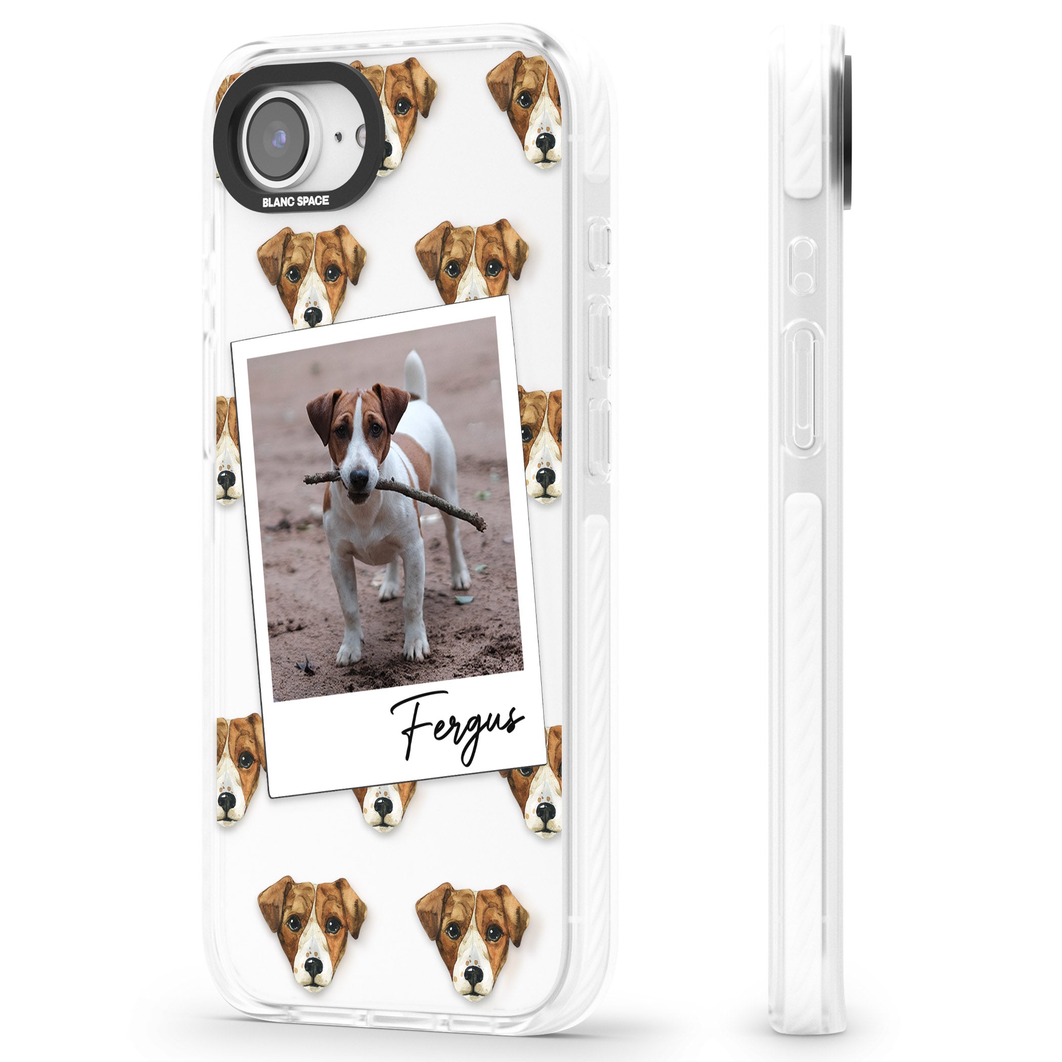 Personalised Jack Russell Instant Camera Photo