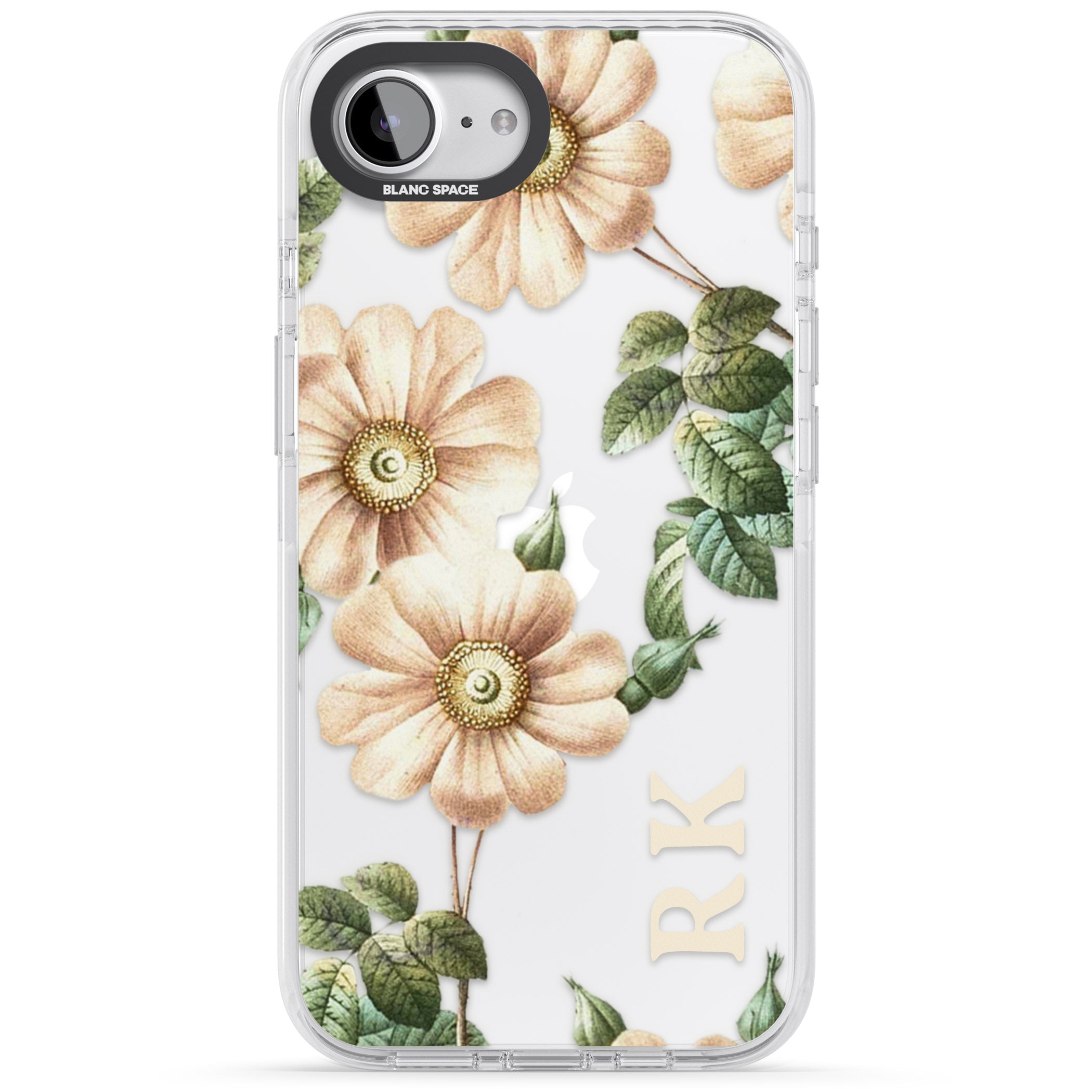 Personalised Vintage Floral Anemone