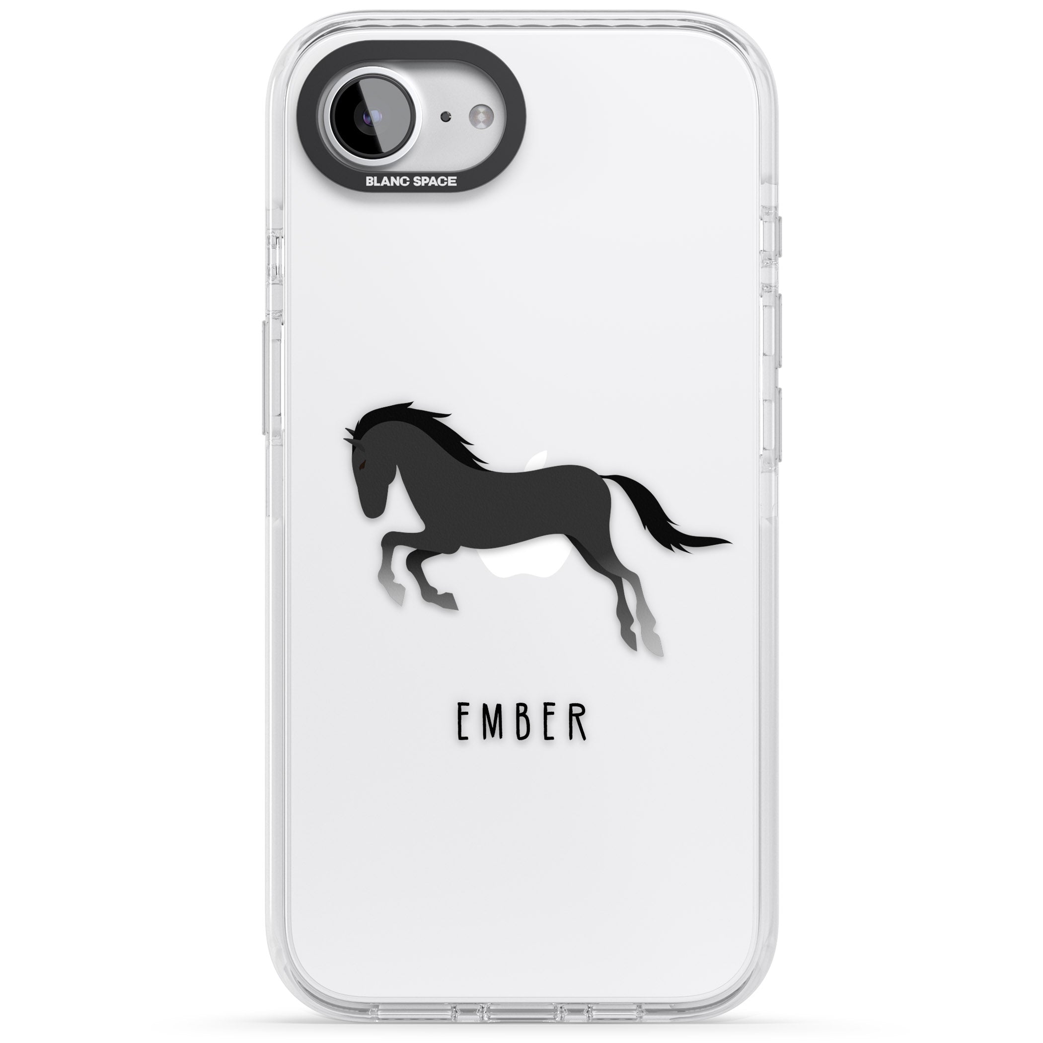 Personalised Black Horse