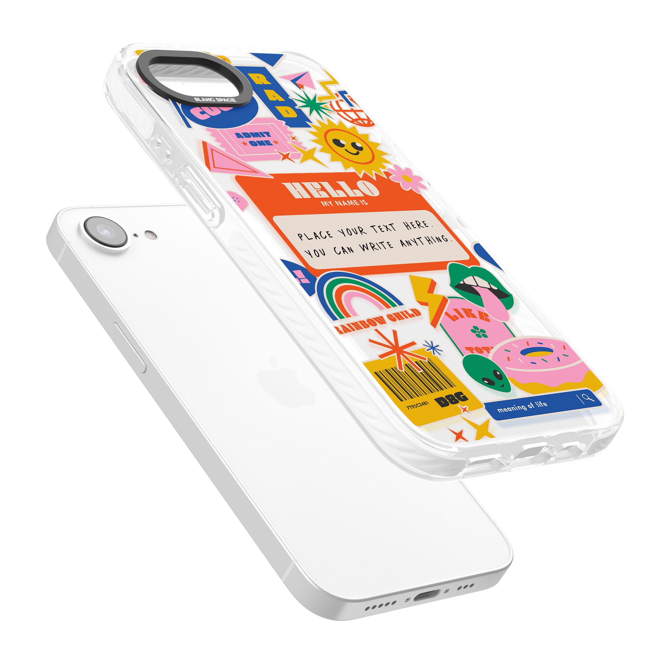 Personalised Retro Vibes Sticker