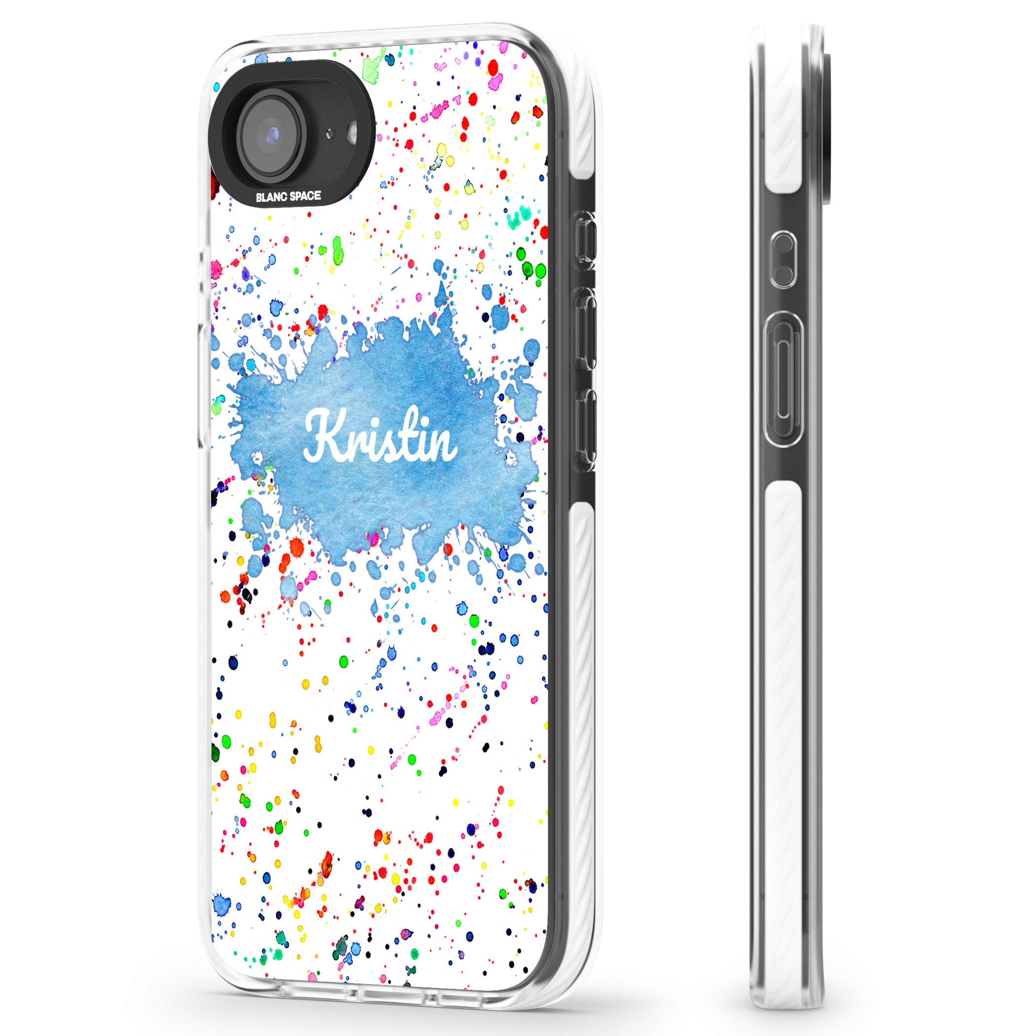 Personalised Rainbow Splatter Name