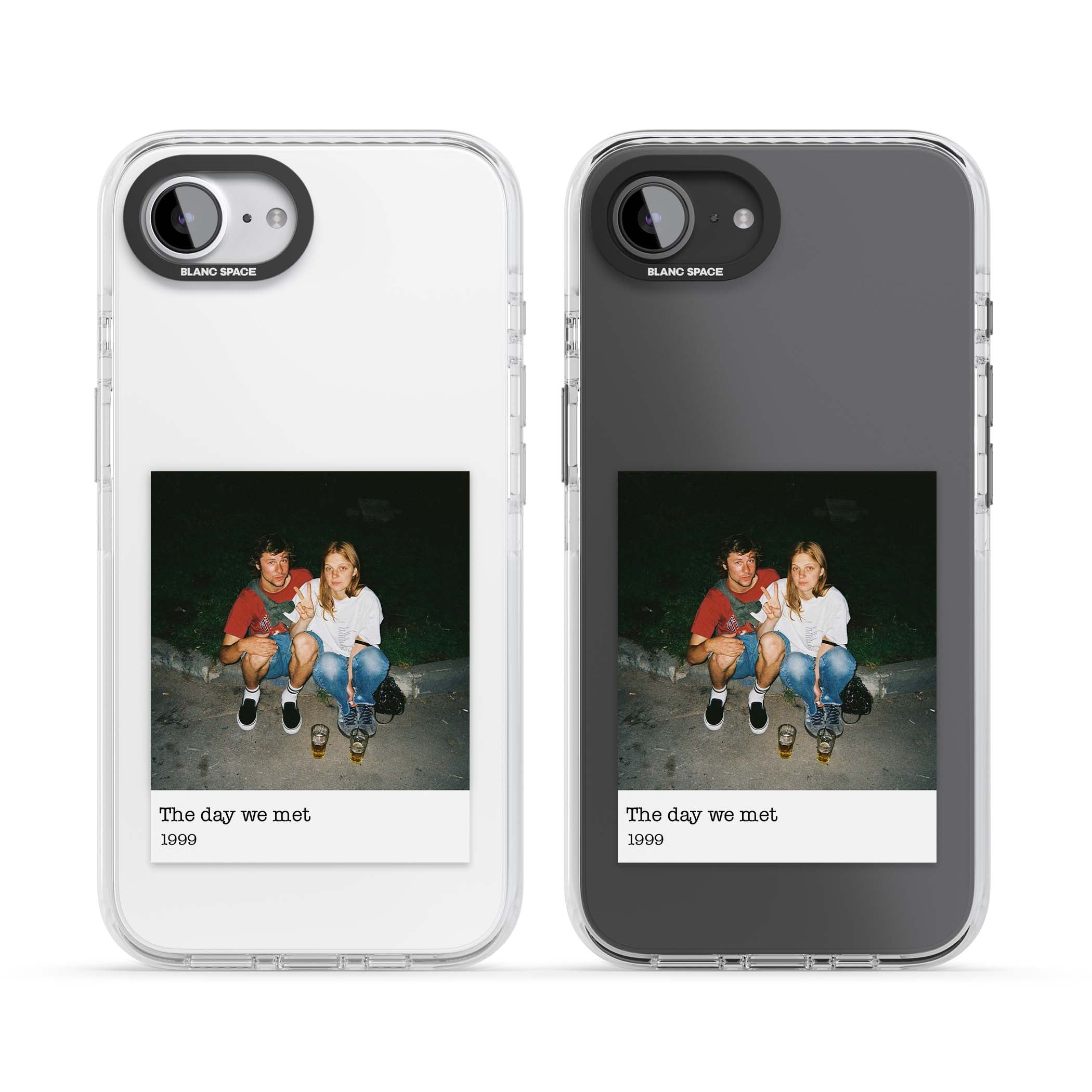 Photo Memory minimal iPhone case | Clear Impact case for iPhone 16e, iPhone 17e