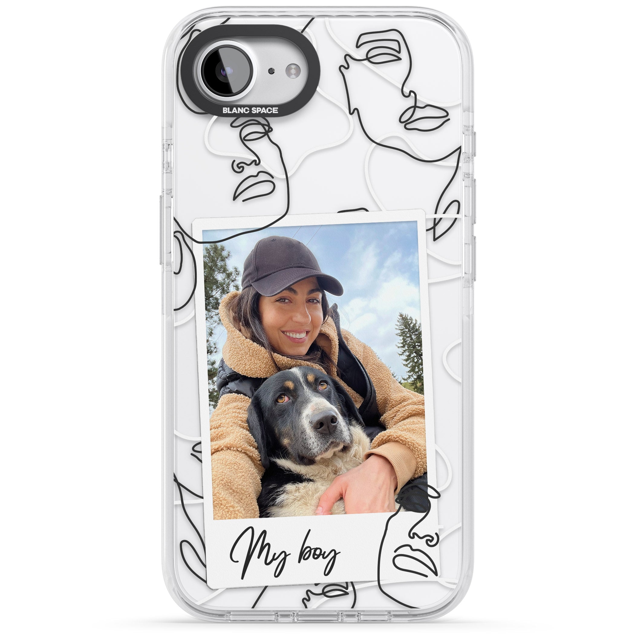 Personalised Abstract Faces Instant Photo