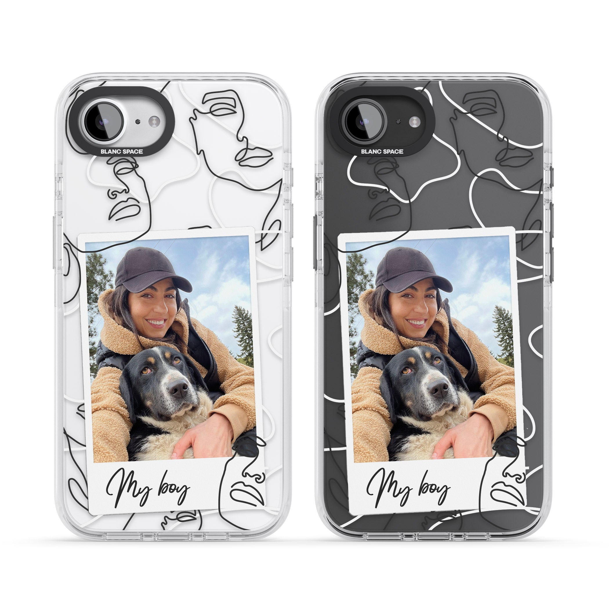 Personalised Abstract Faces Instant Photo