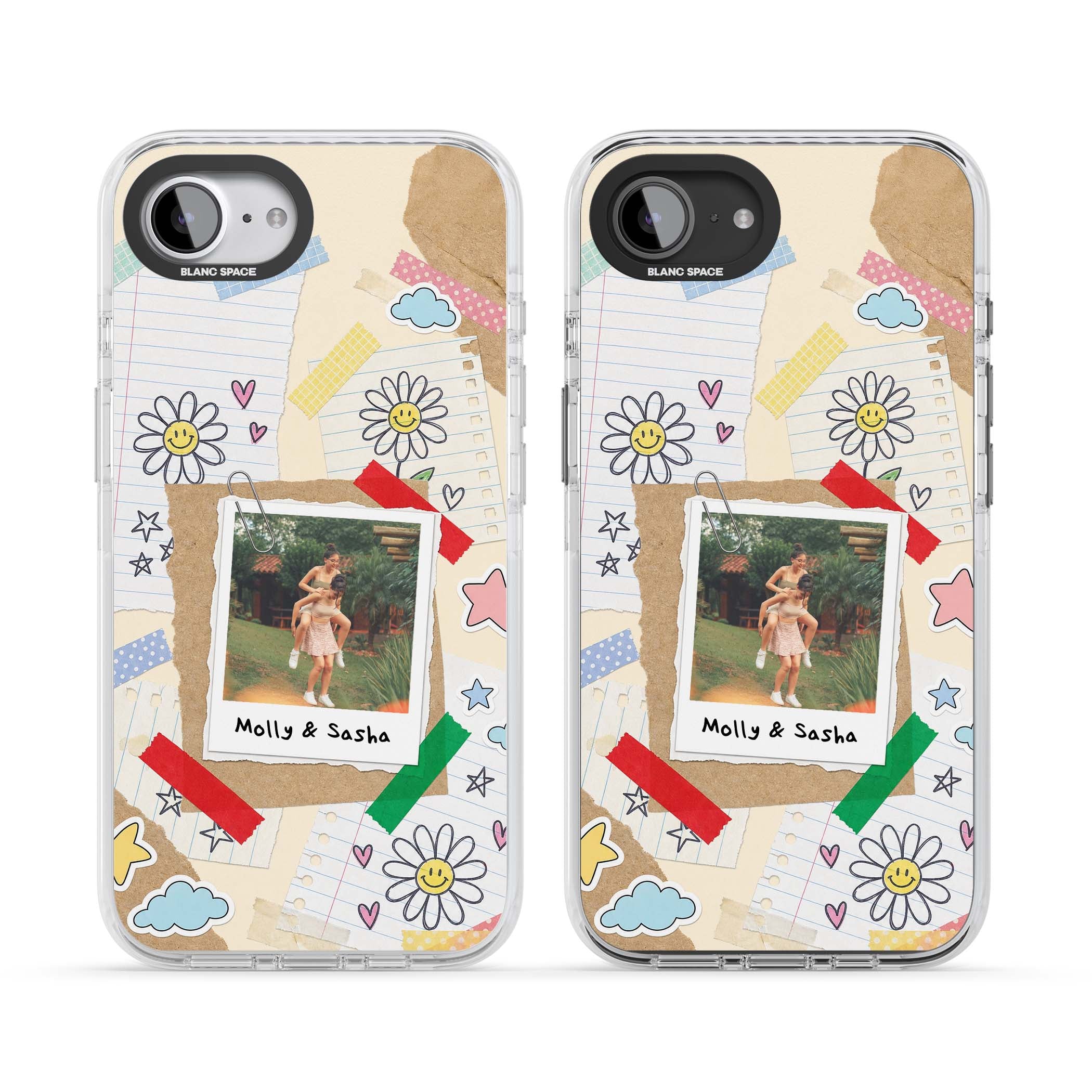 Scrapbook Photo coquette iPhone case | Clear Impact case for iPhone 16e, iPhone 17e