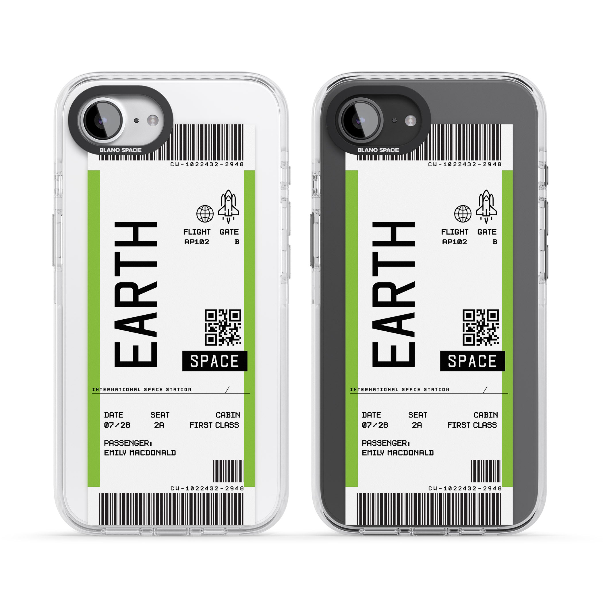 Personalised Earth Travel Ticket