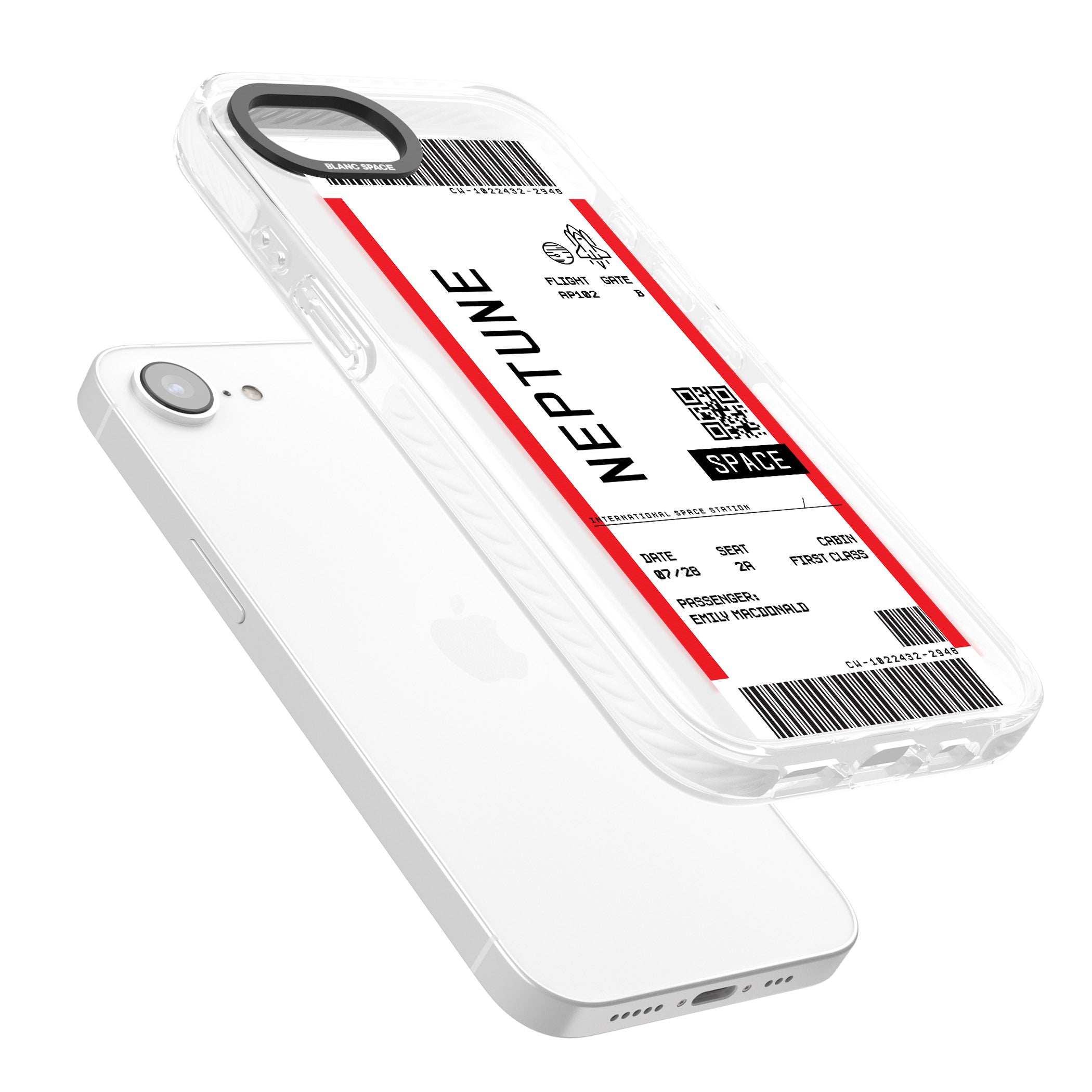 Personalised Neptune Travel Ticket