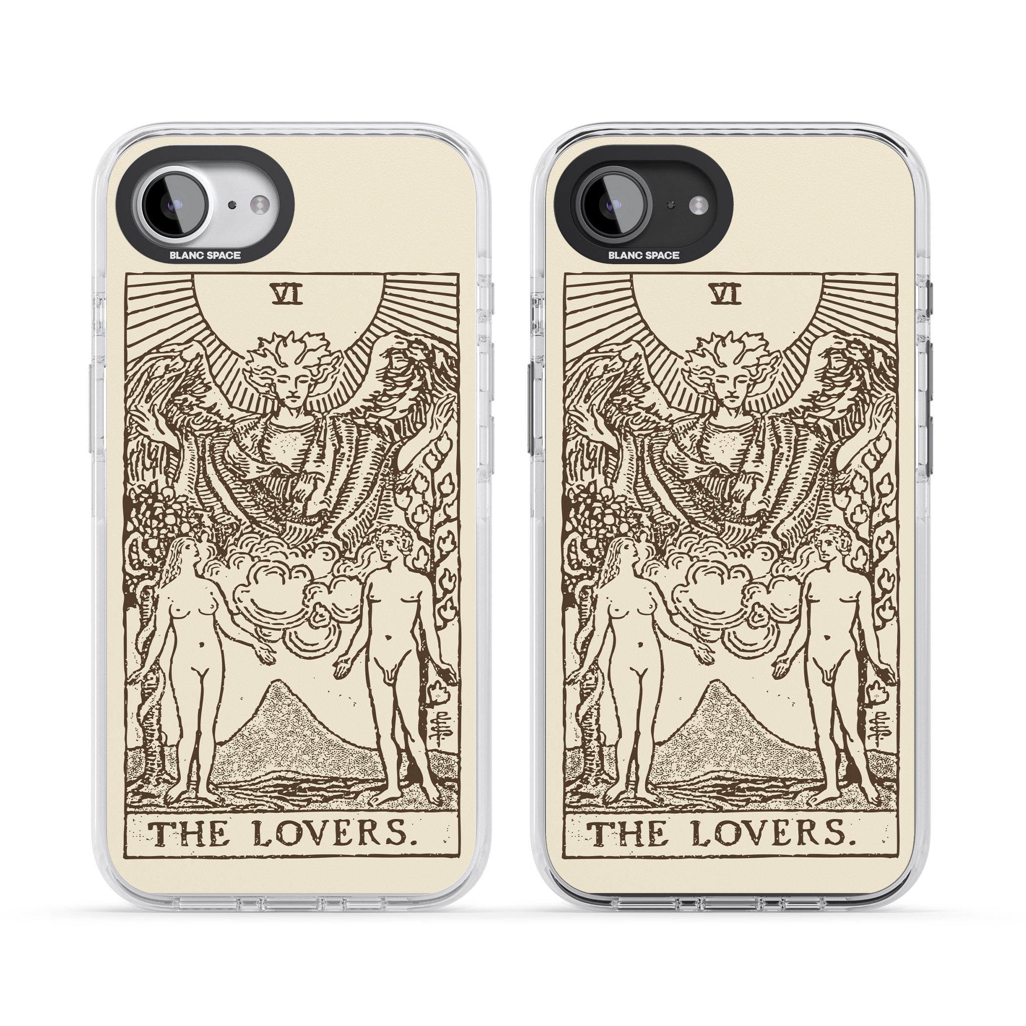 Personalised The Lovers Tarot Card (Cream)