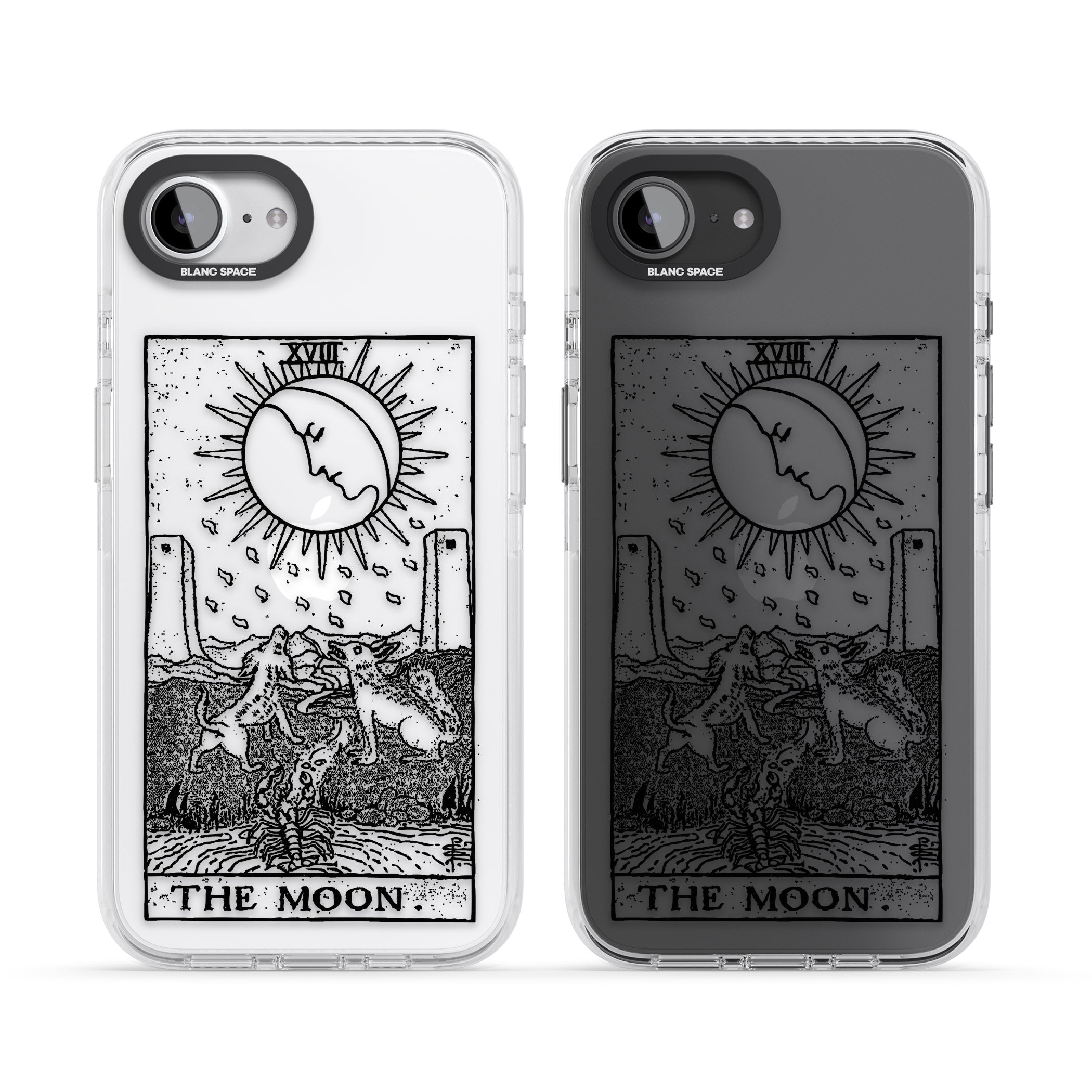 Personalised The Moon Tarot Card (Clear)