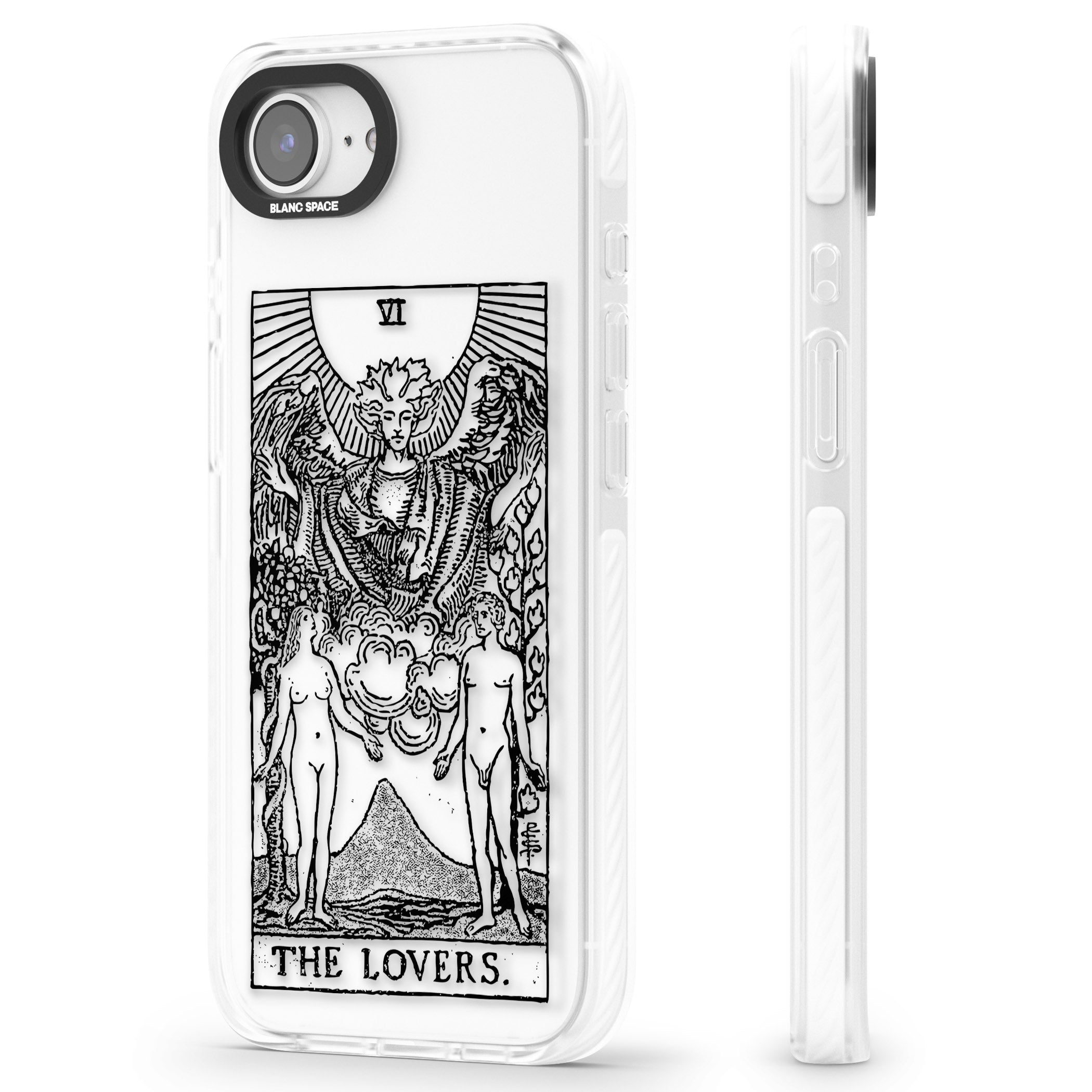 Personalised The Lovers Tarot Card (Clear)