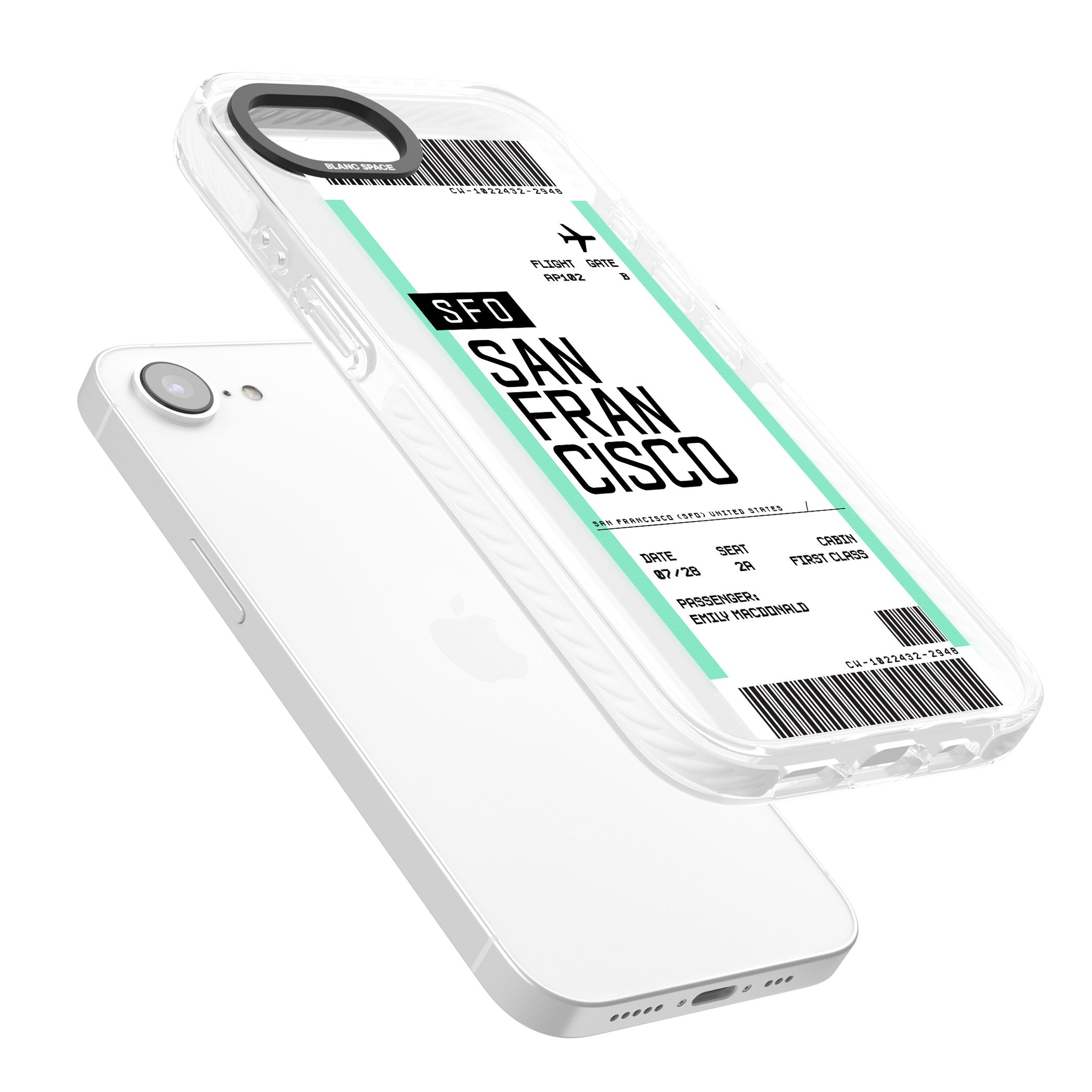 Personalised San Francisco Boarding Pass