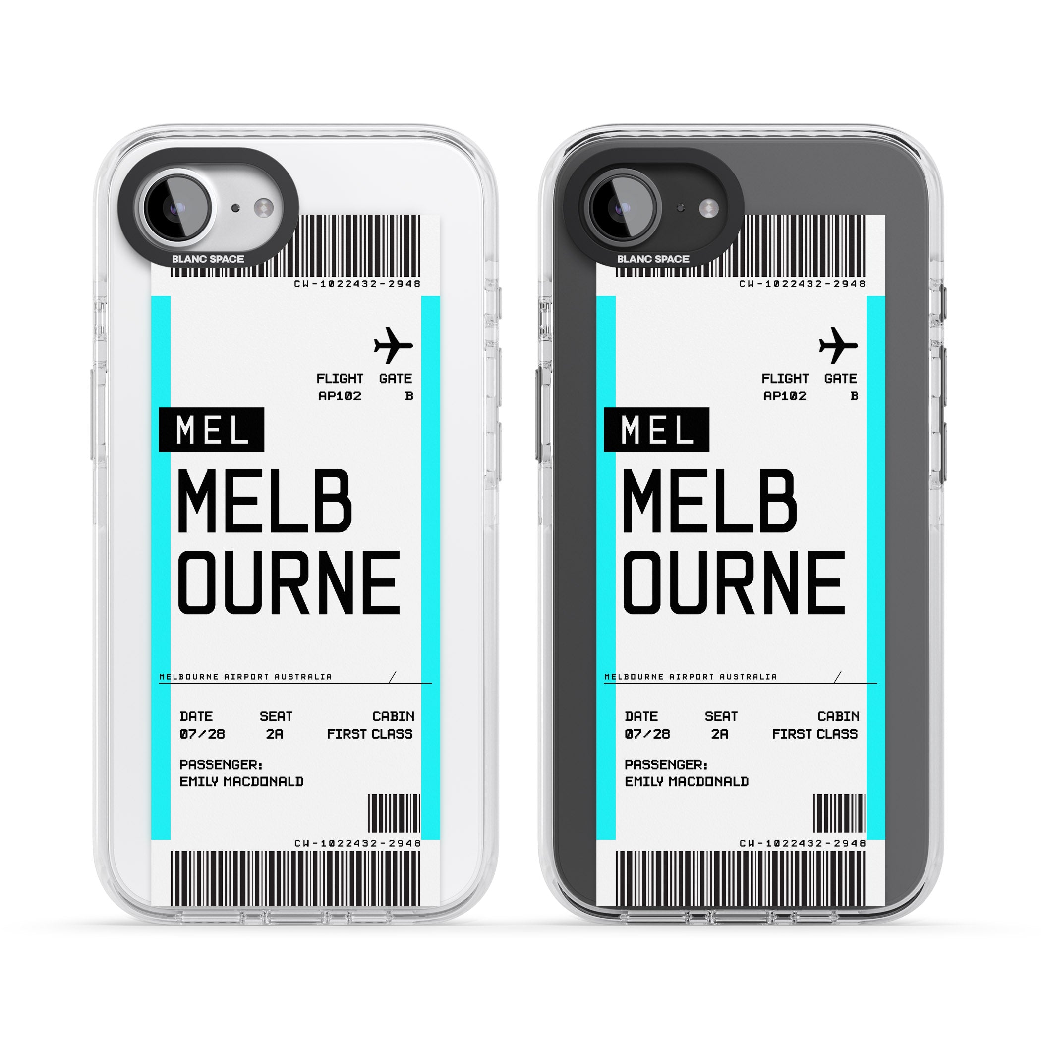 Personalised Melbourne Boarding Pass