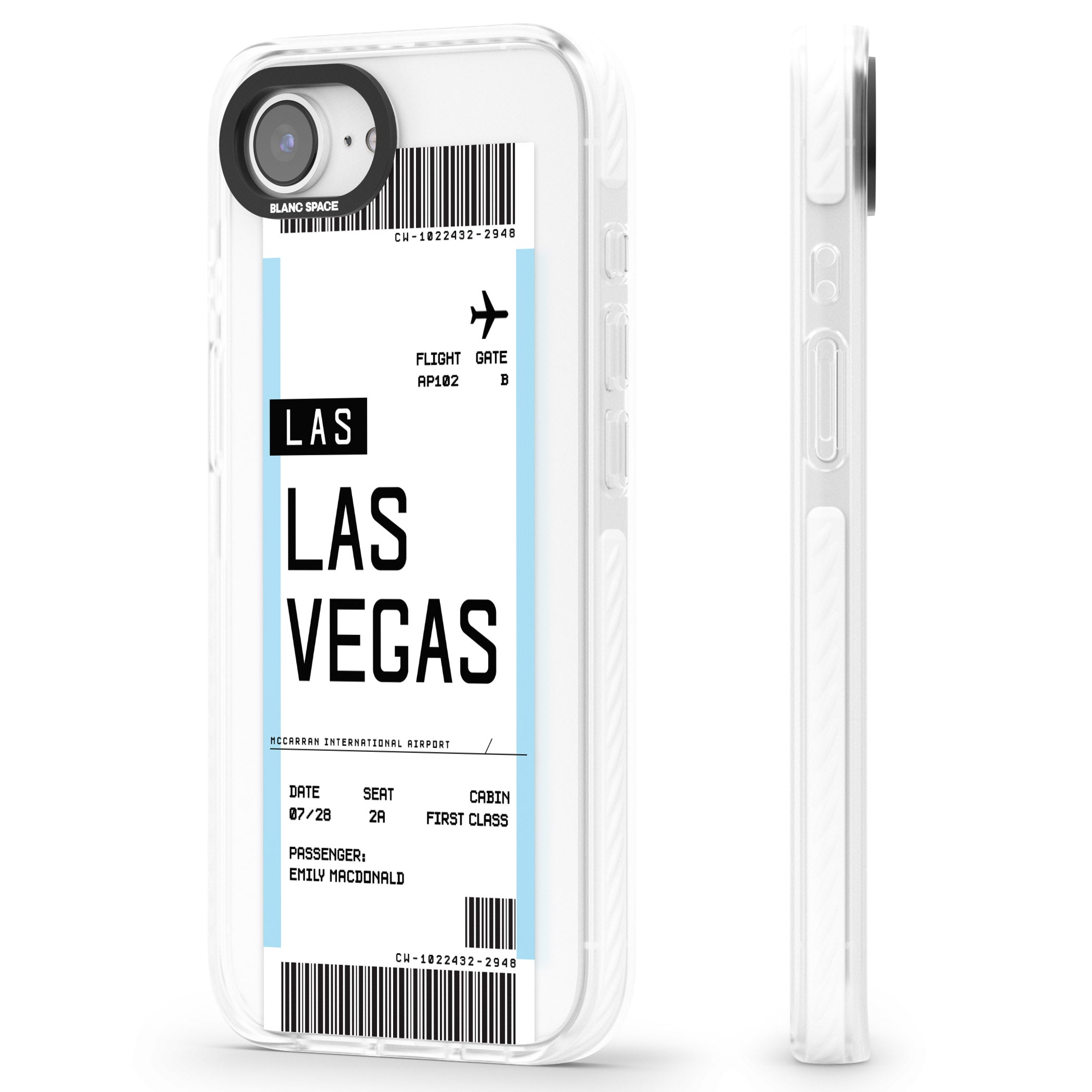 Personalised Las Vegas Boarding Pass