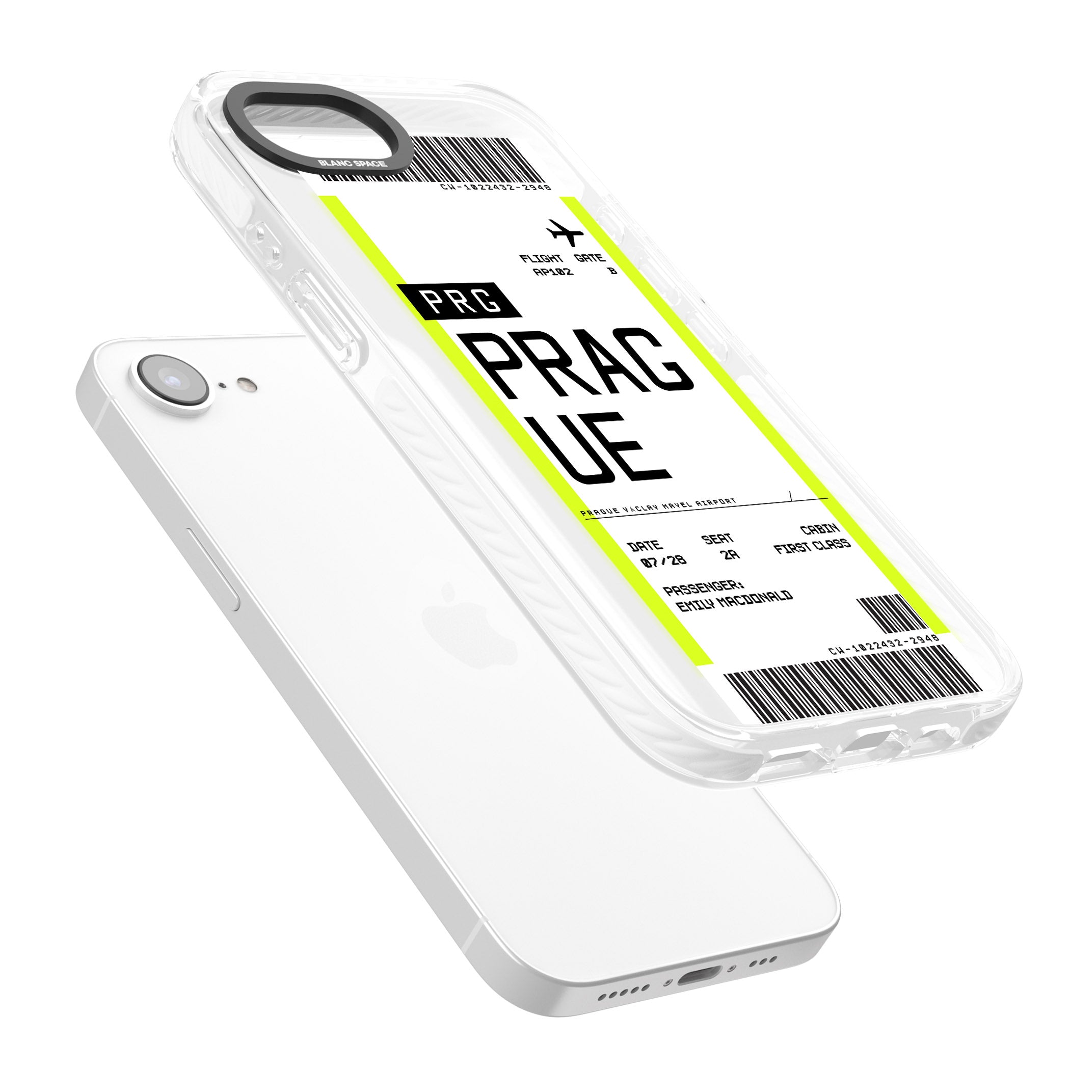 Personalised Prague Boarding Pass